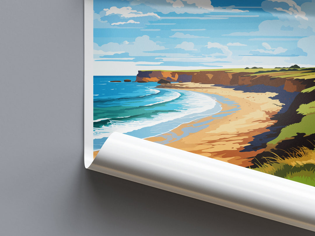 Phillip Island Travel Print Wall Art Phillip Island Wall Hanging Home Décor Phillip Island Gift Art Lovers Wall Art Australia Poster Deco