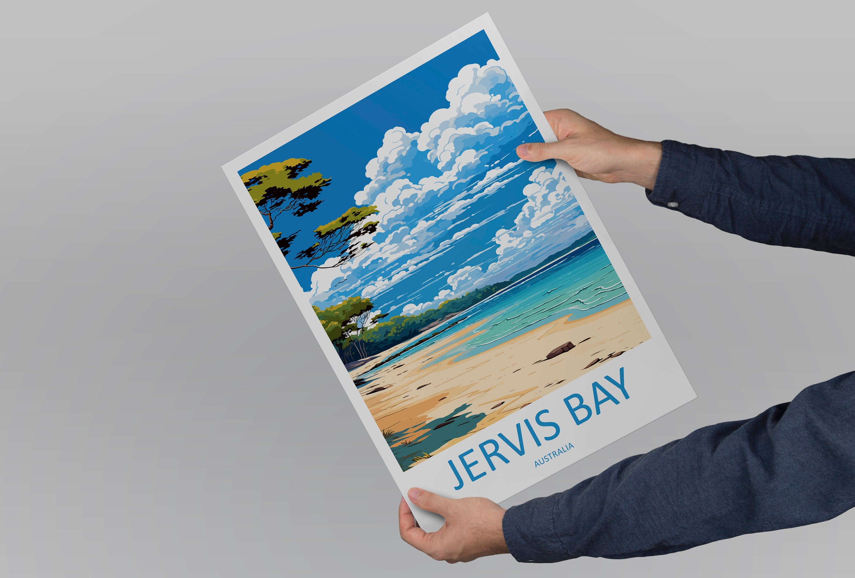 Jervis Bay Travel Print