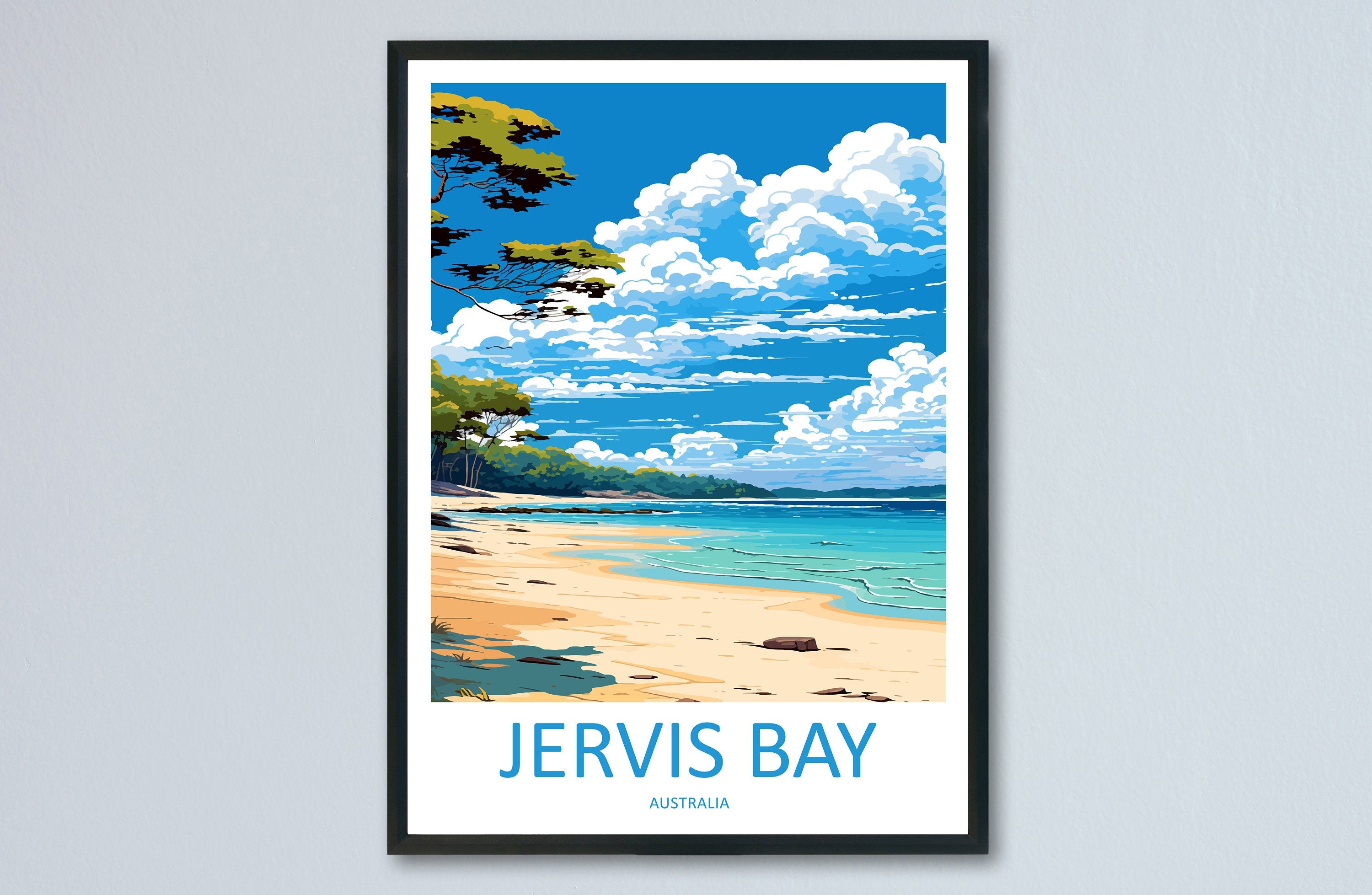 Jervis Bay Travel Print