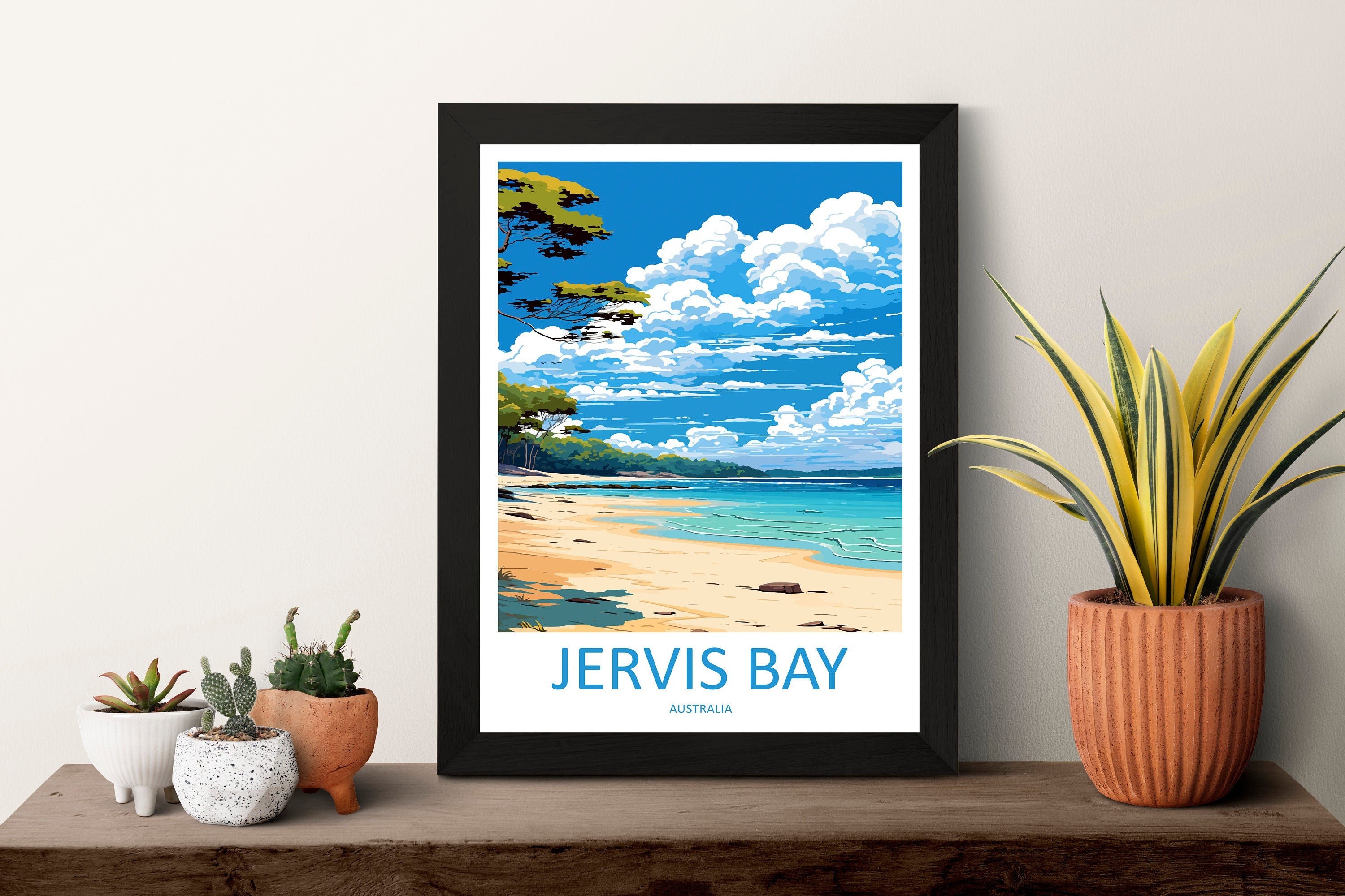 Jervis Bay Travel Print