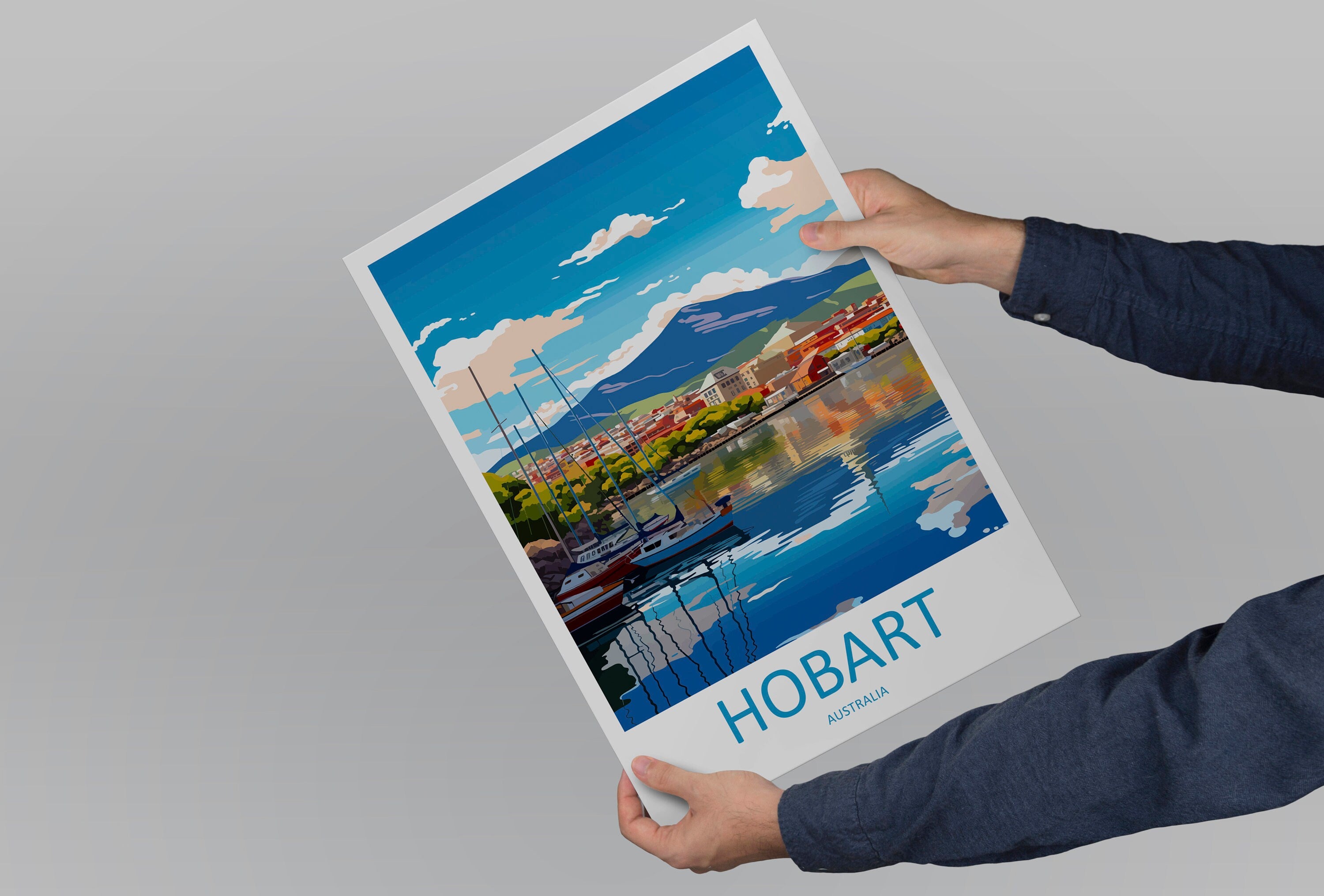 Hobart Travel Print