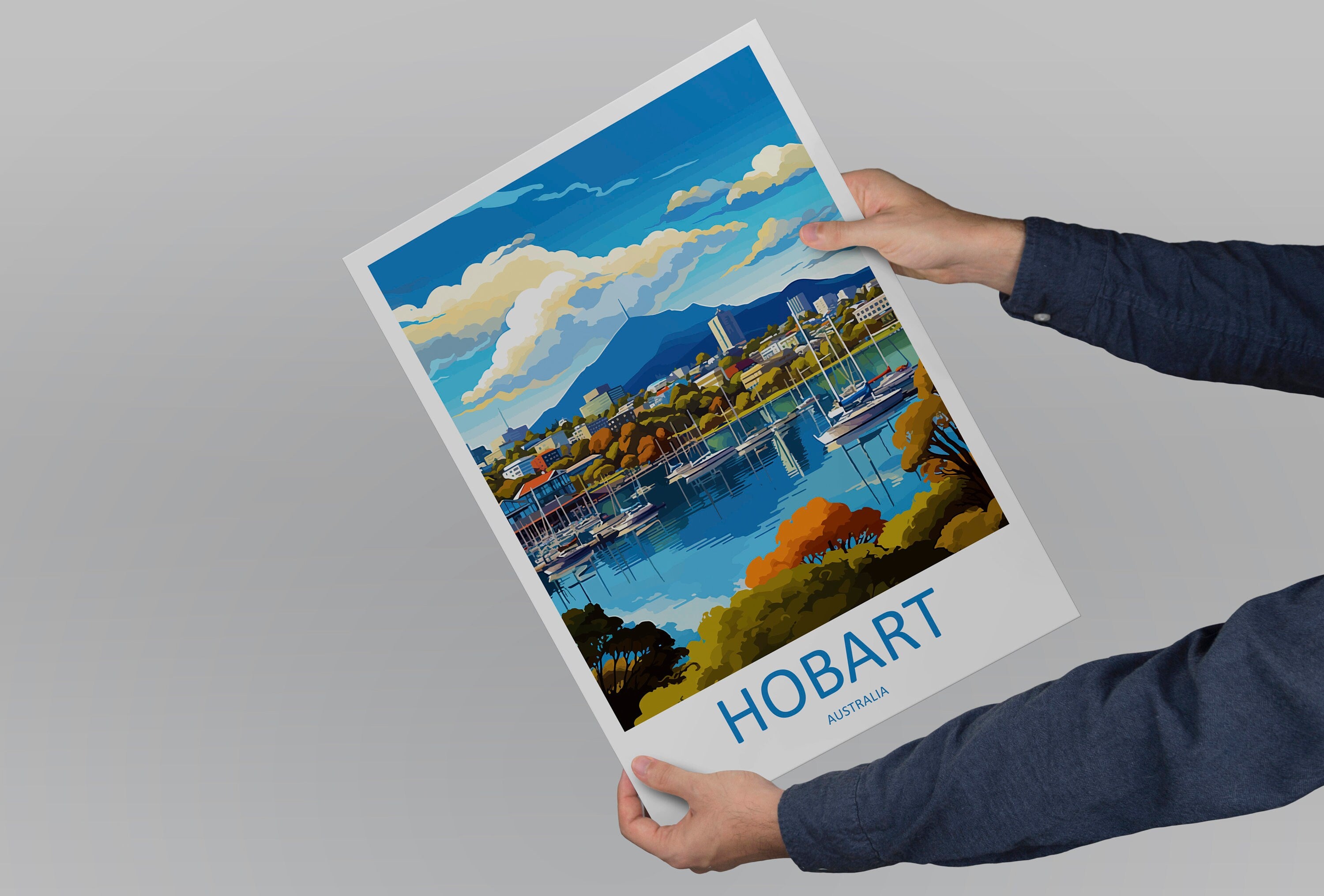 Hobart Travel Print