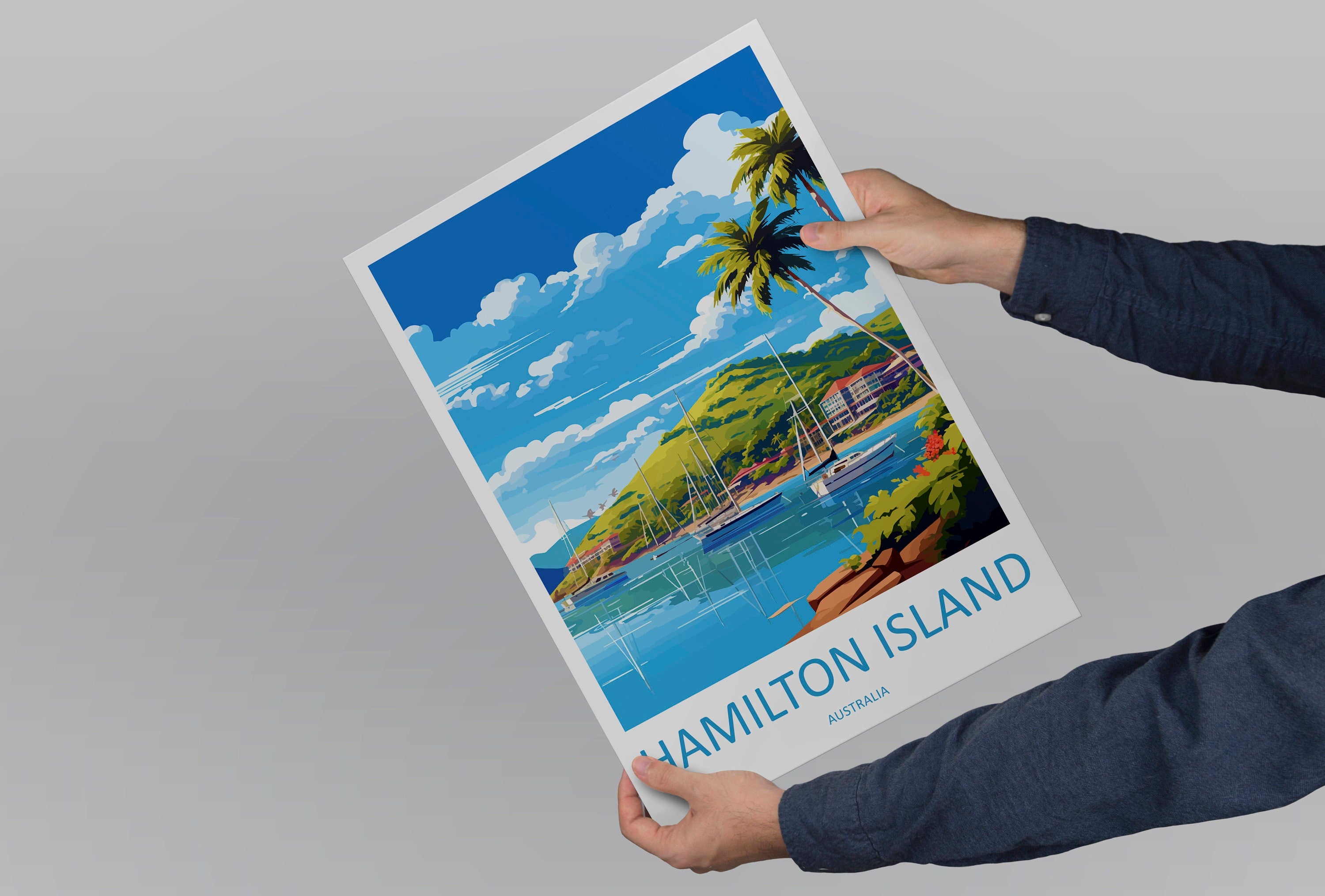 Hamilton Island Travel Print