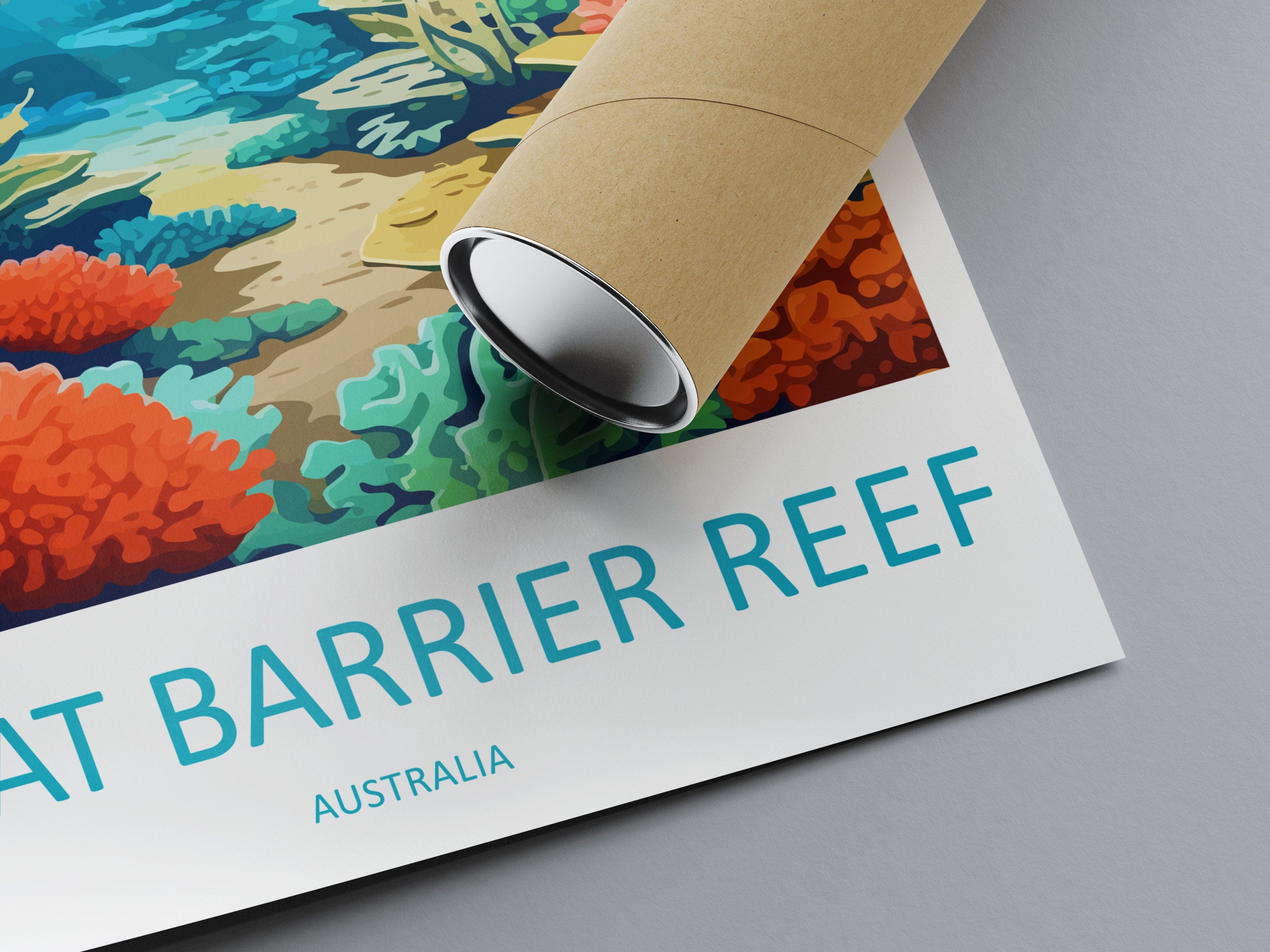 Great Barrier Reef Travel Print