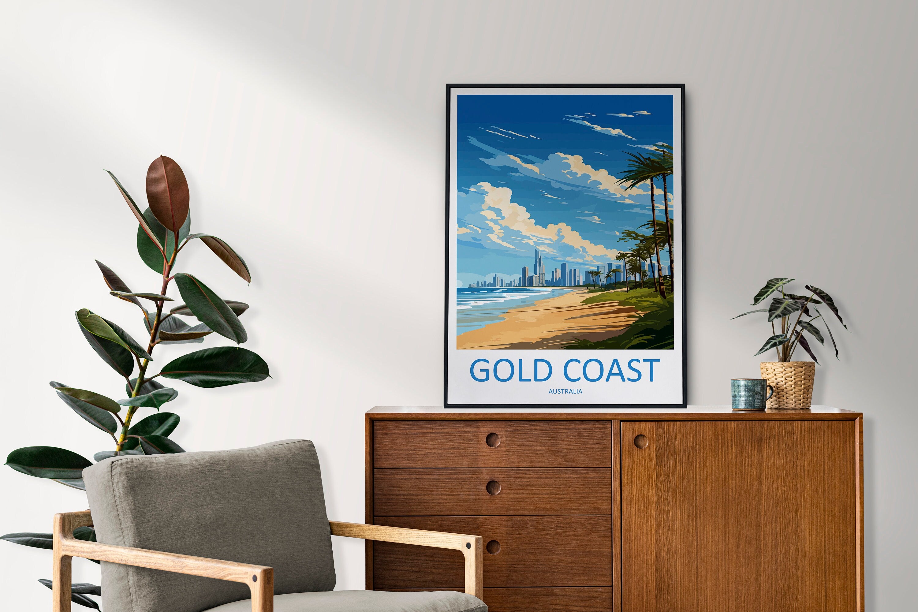 Gold Coast Travel Print