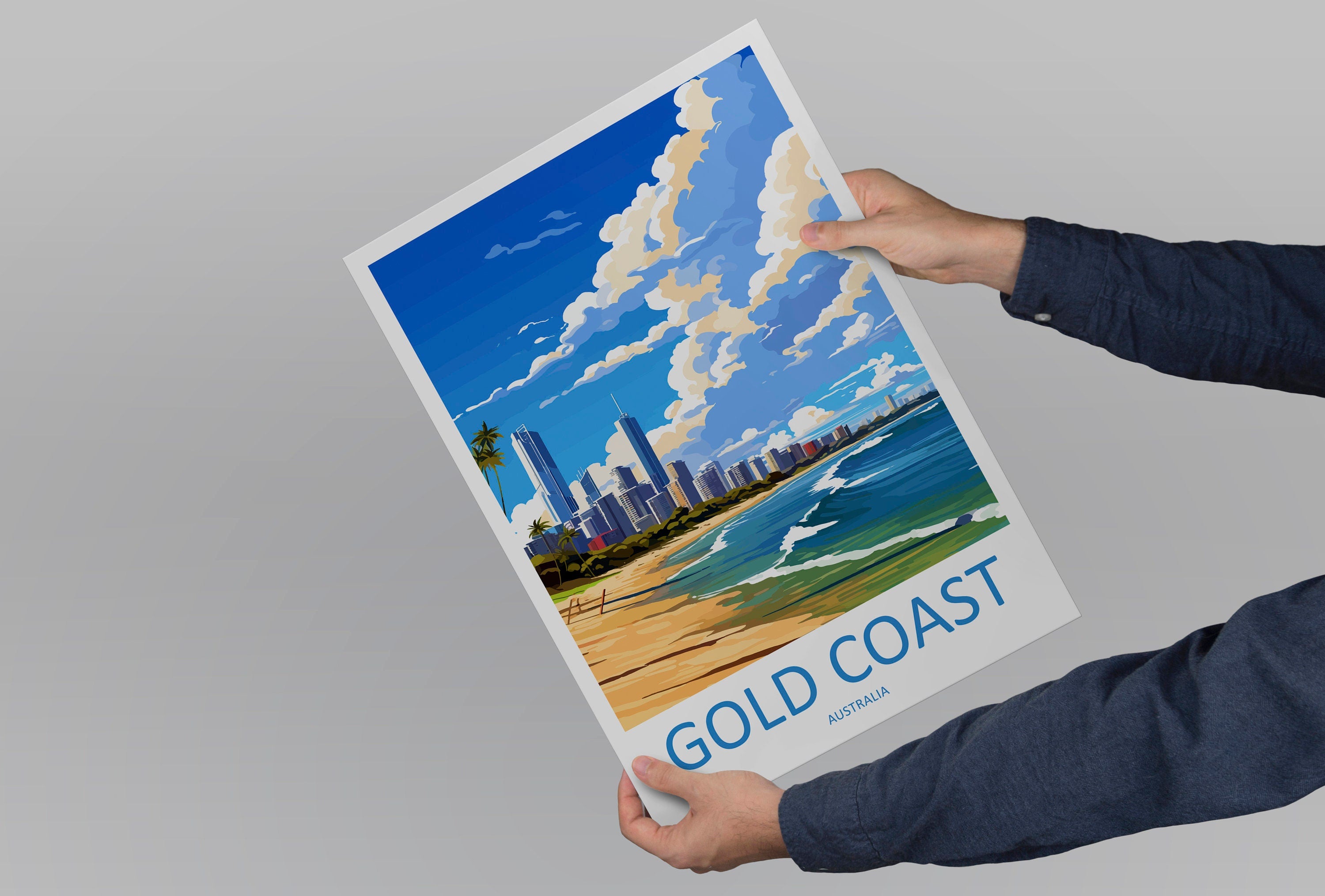 Gold Coast Travel Print