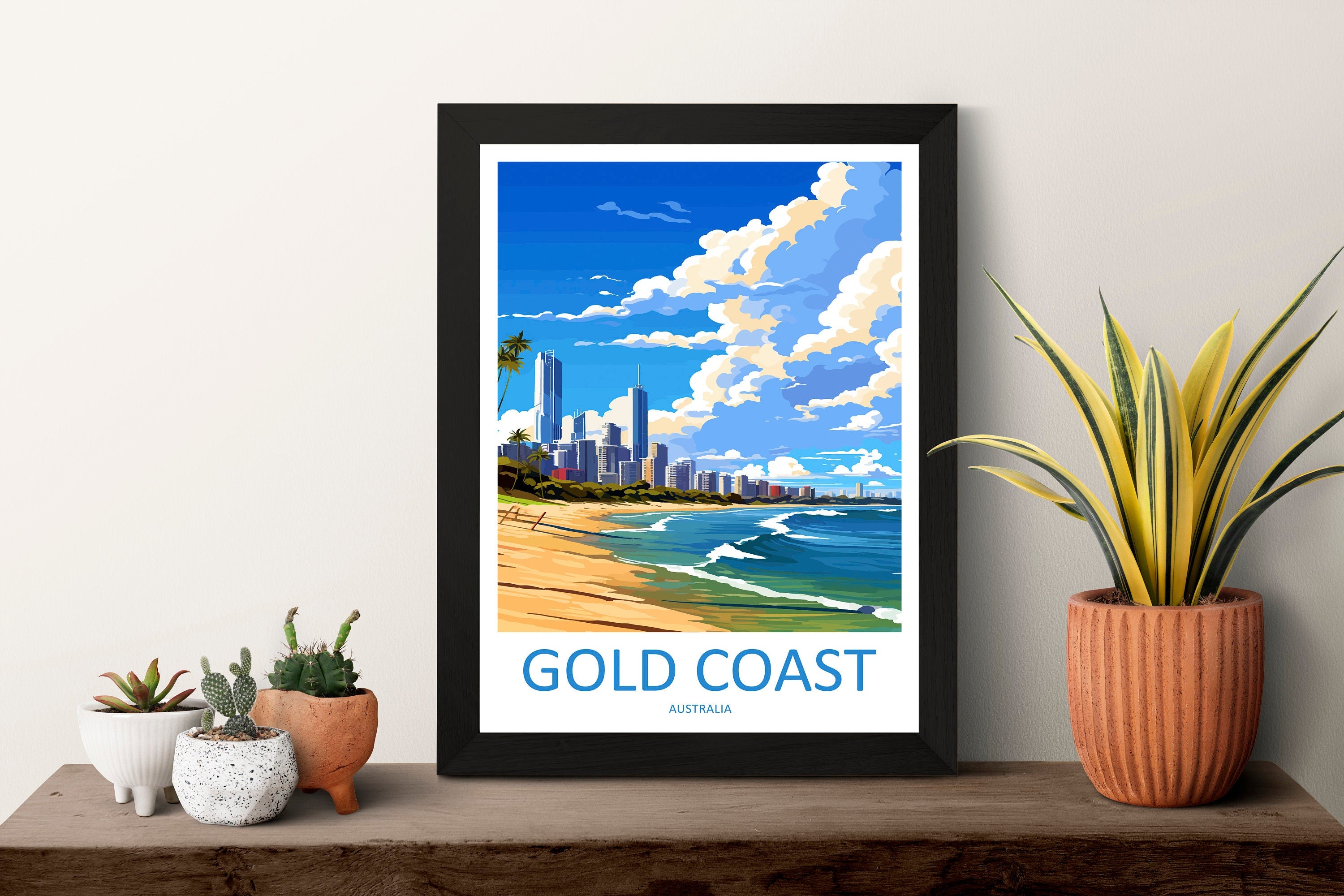 Gold Coast Travel Print