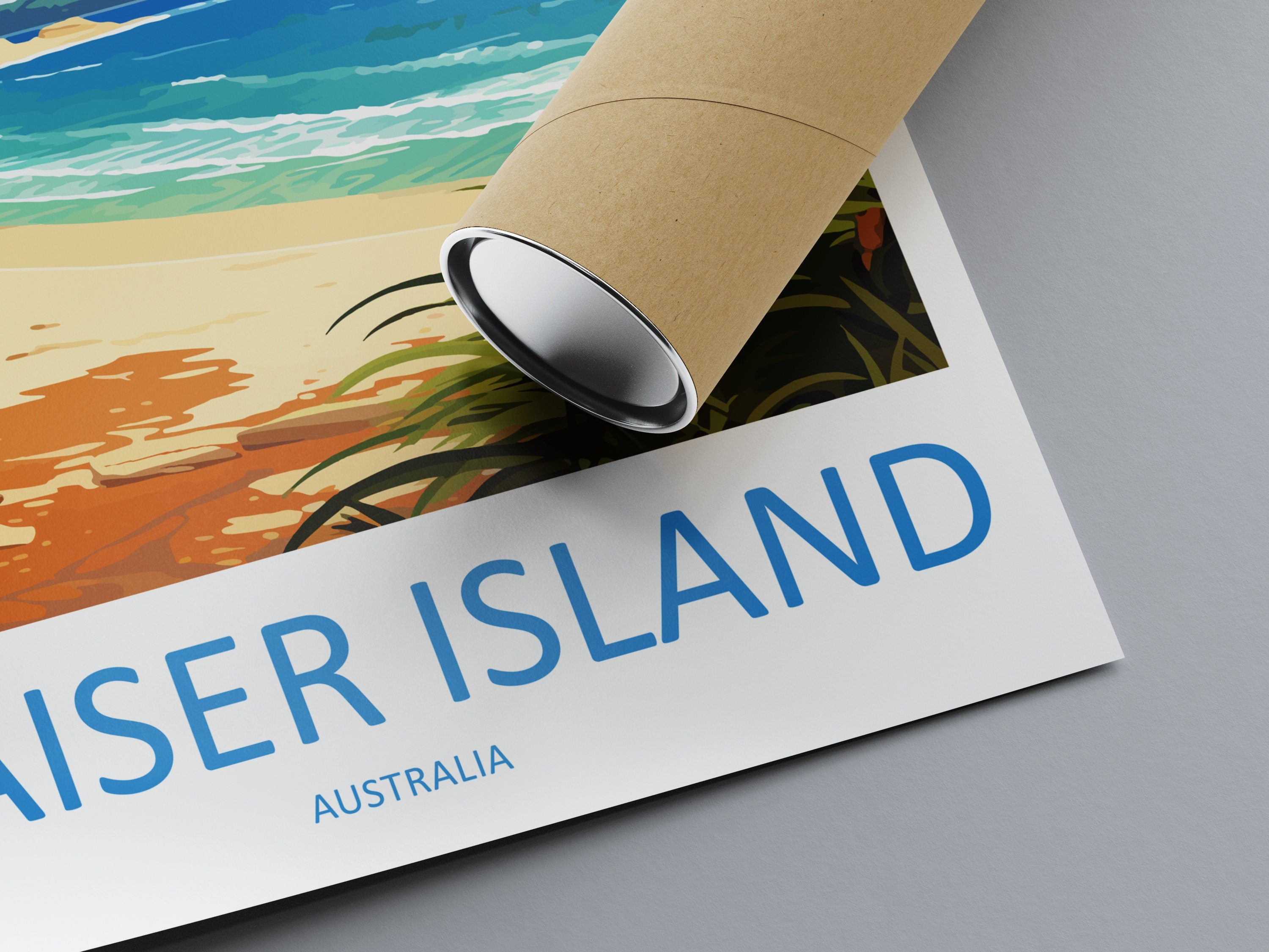 Fraiser Island Travel Print