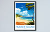 Fraiser Island Travel Print