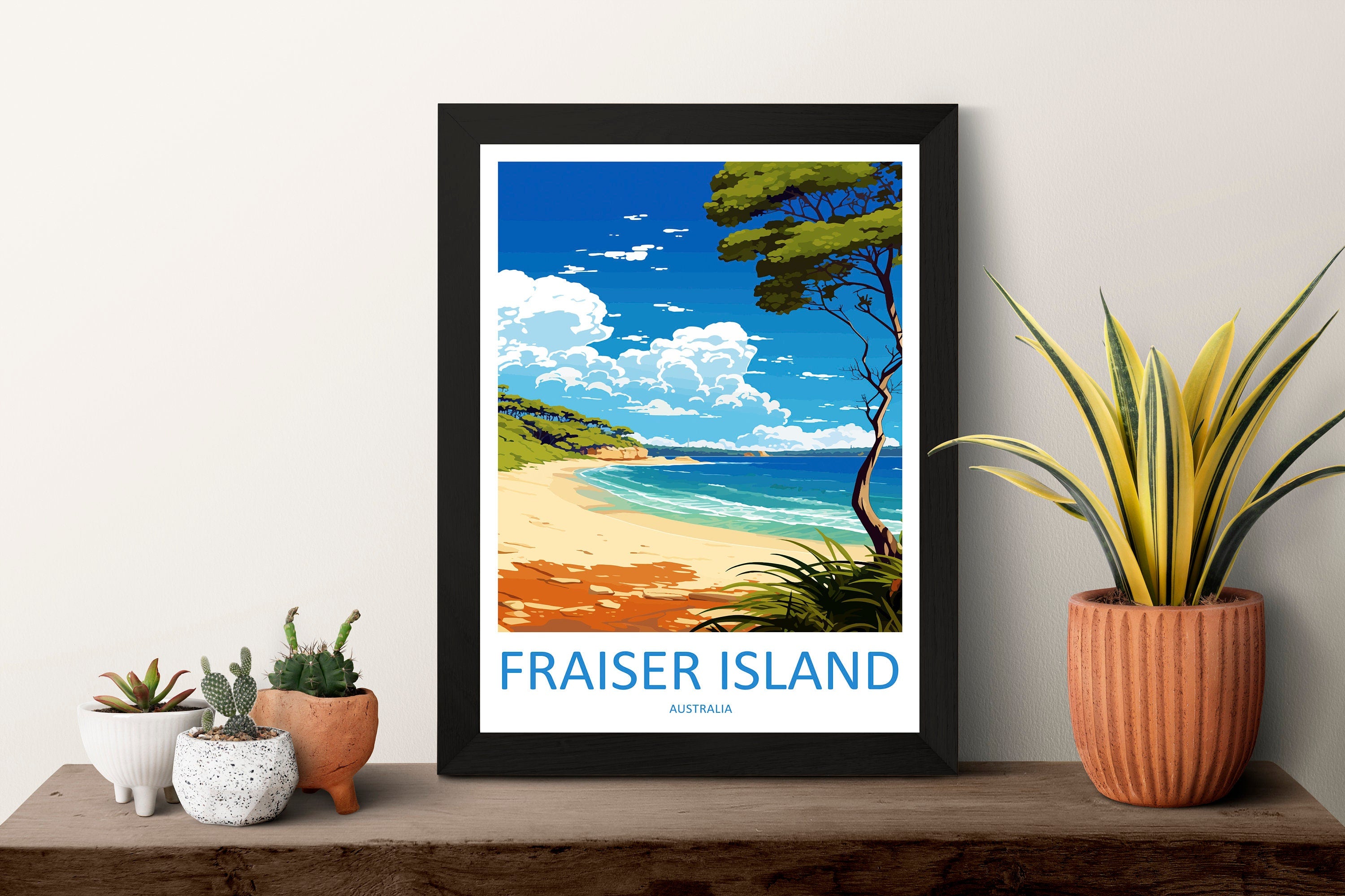 Fraiser Island Travel Print