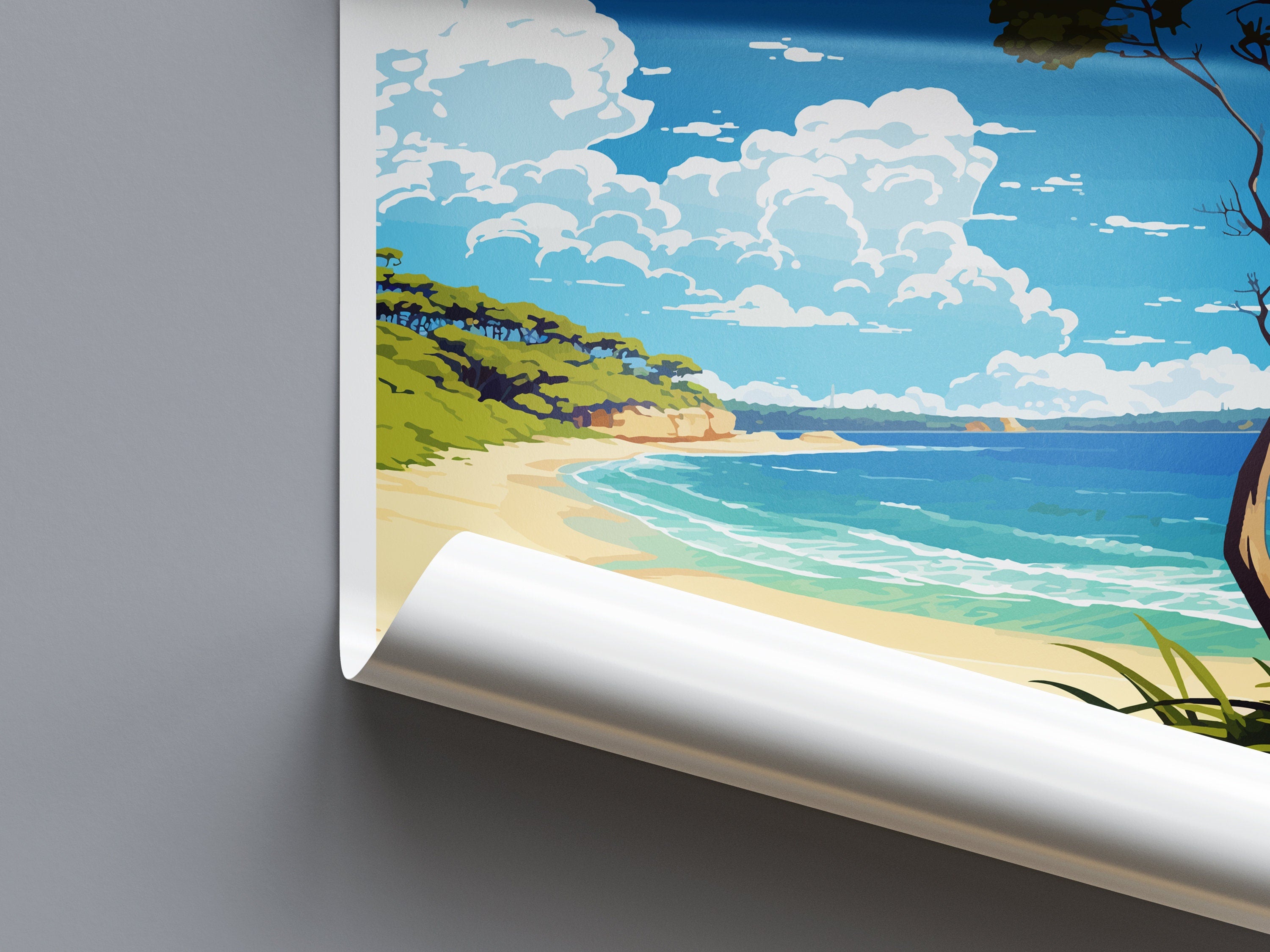 Fraiser Island Travel Print