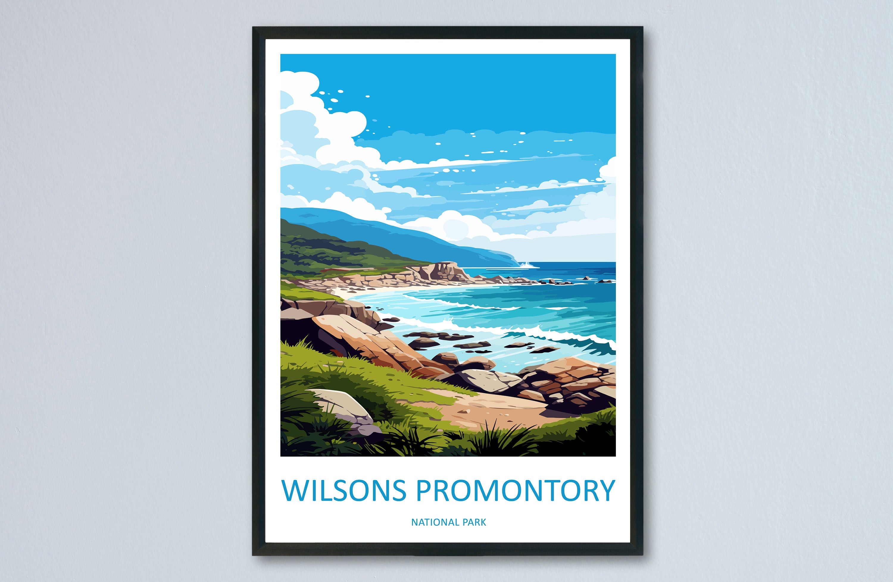 Wilsons Promontory National Park Travel Print