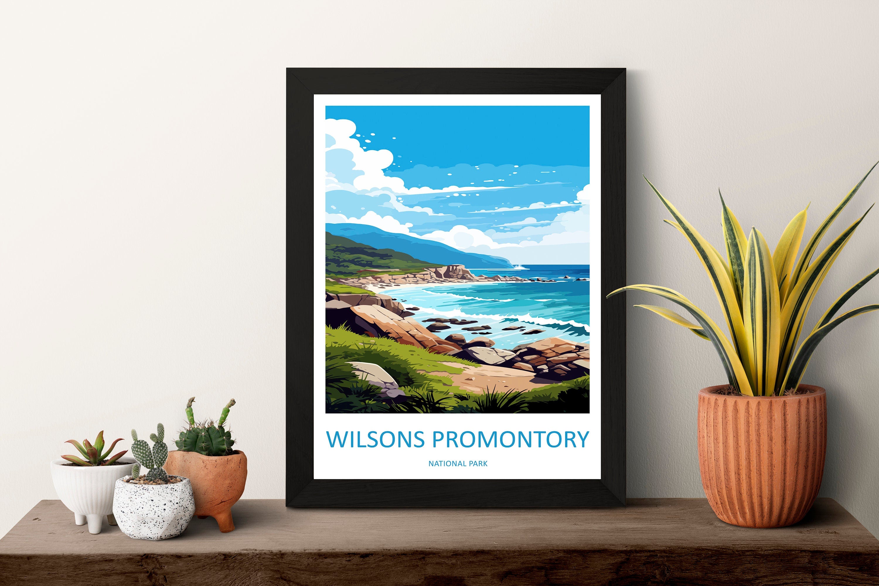 Wilsons Promontory National Park Travel Print