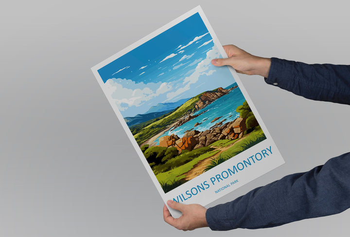 Wilsons Promontory National Park Travel Print Wall Art Wilsons Promontory Wall Hanging Home Décor Wilsons Promontory Gift Art Lovers Wall