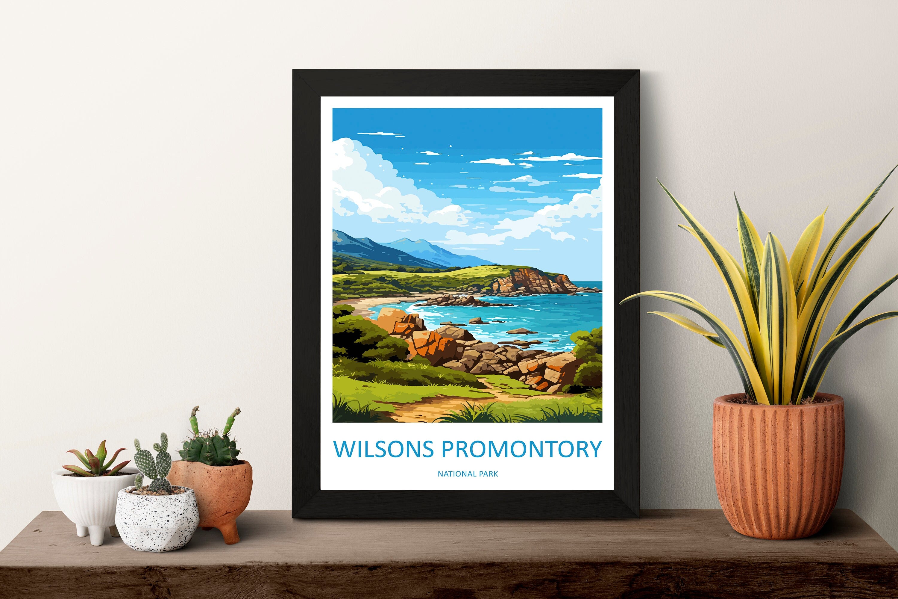 Wilsons Promontory National Park Travel Print