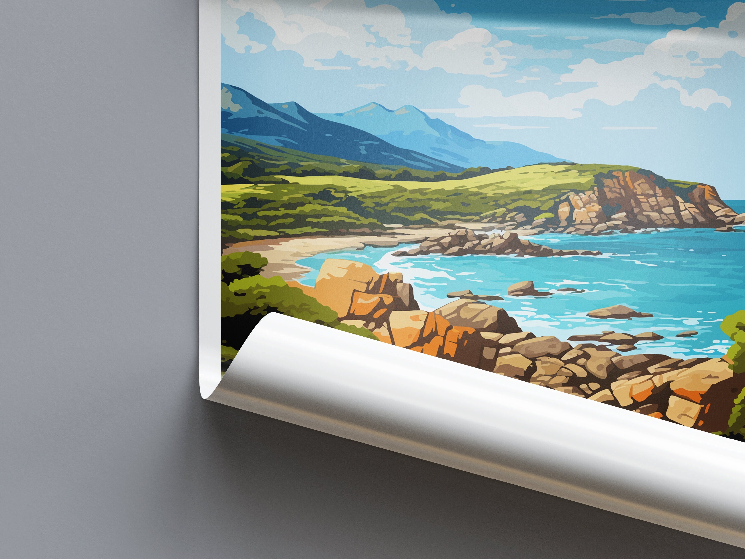 Wilsons Promontory National Park Travel Print