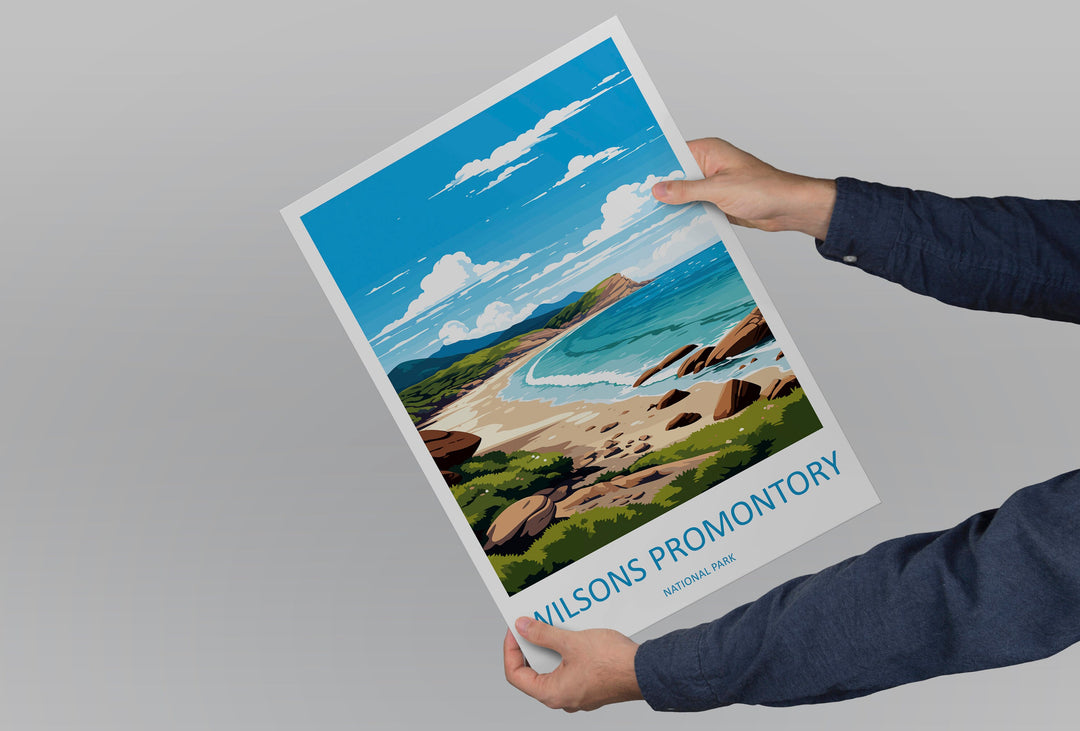 Wilsons Promontory National Park Travel Print Wall Art Wilsons Promontory Wall Hanging Home Décor Wilsons Promontory Gift Art Lovers Wall