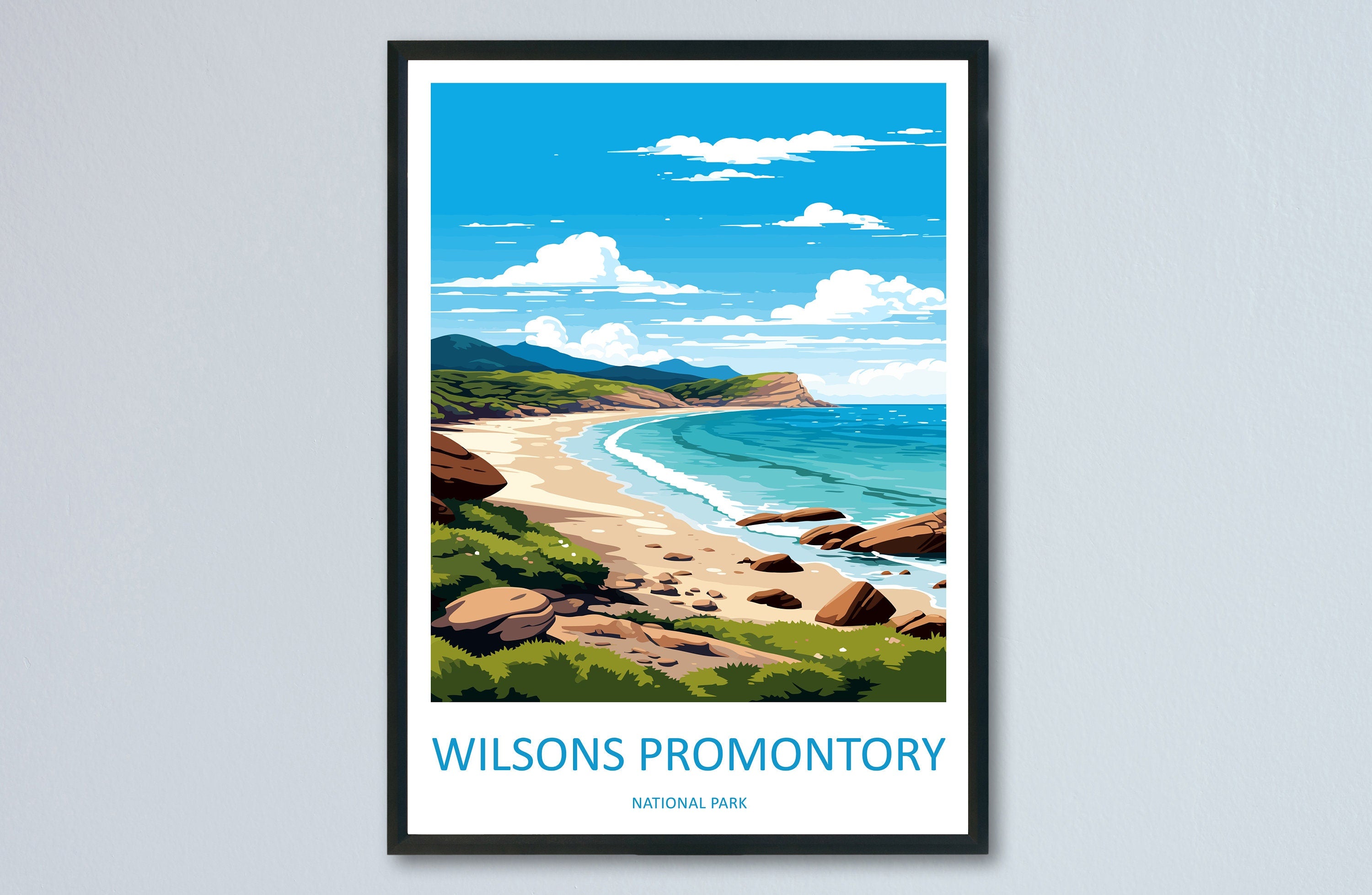 Wilsons Promontory National Park Travel Print