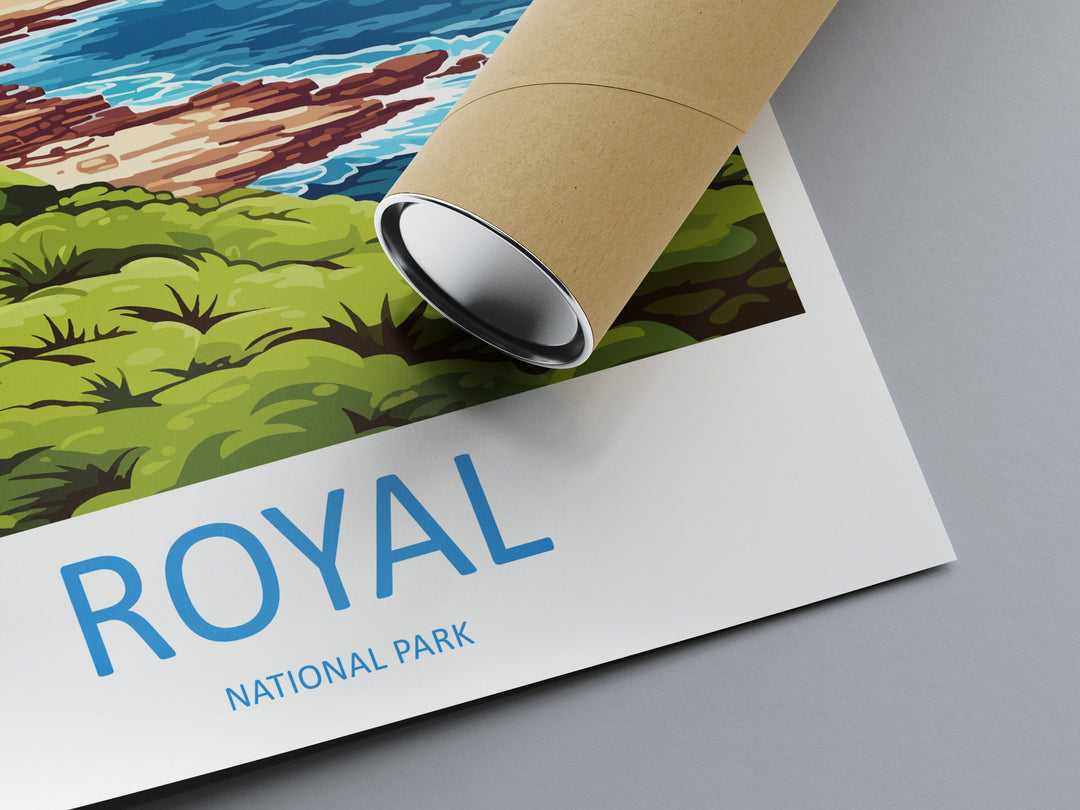 Royal National Park Travel Print Wall Art Royal National Park Wall Hanging Home Décor Royal National Park Gift Art Lovers Wall Art Australia