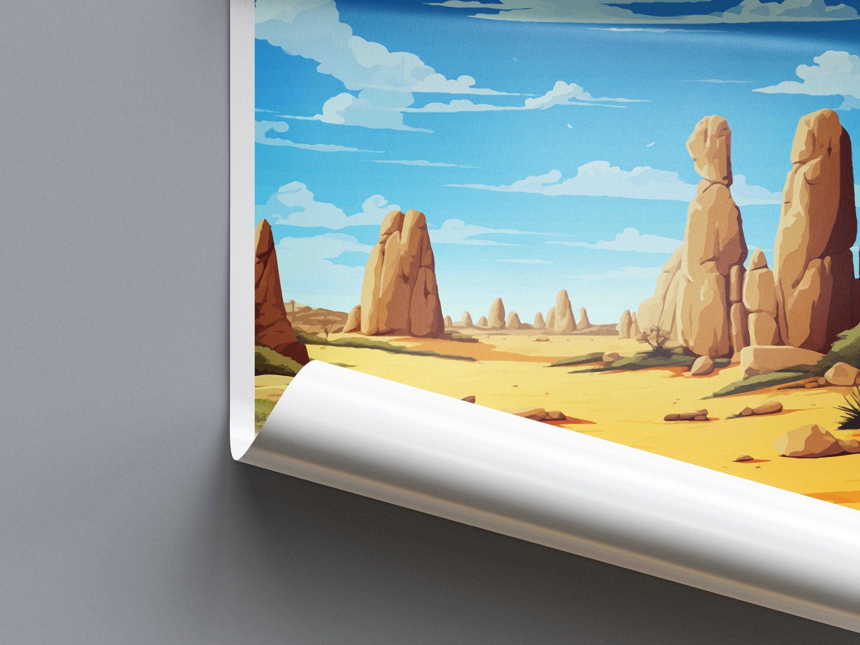 Nambung National Park Travel Print