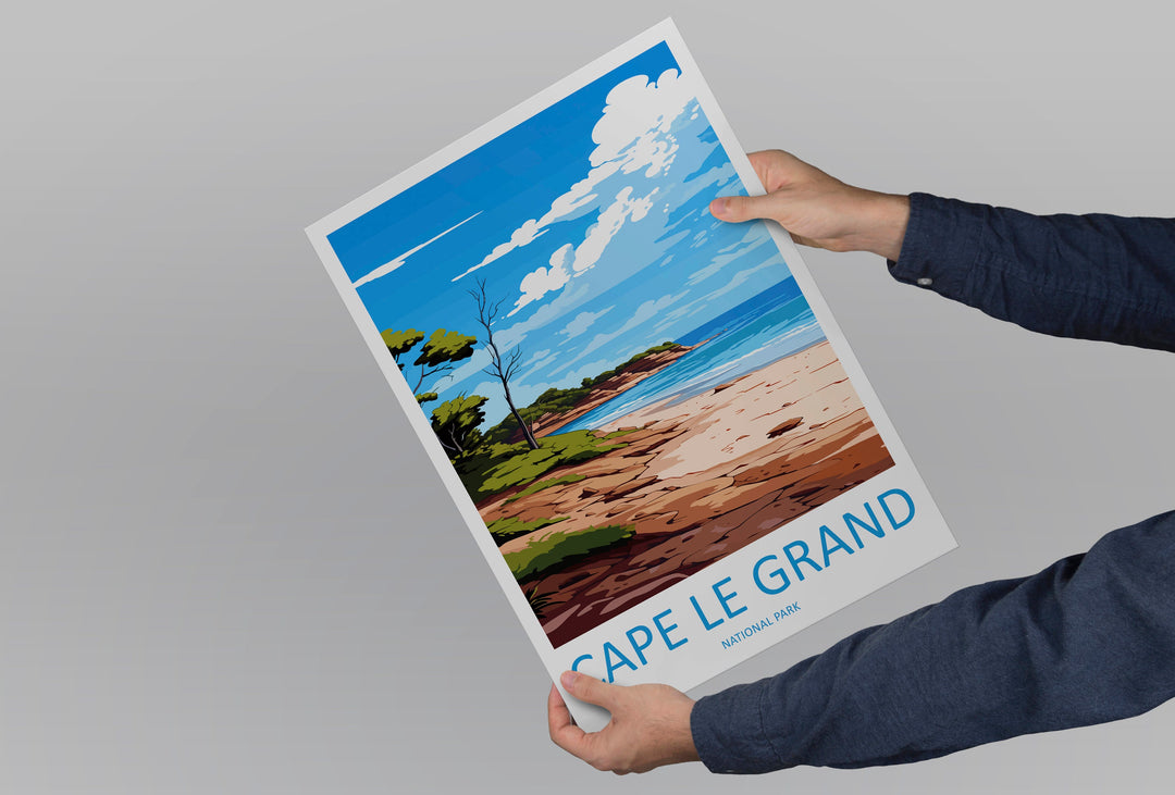 Cape Le Grand National Park Travel Print Wall Cape Le Grand National Park Wall Hanging Home Décor Cape Le Grand Gift Art Lovers Australia