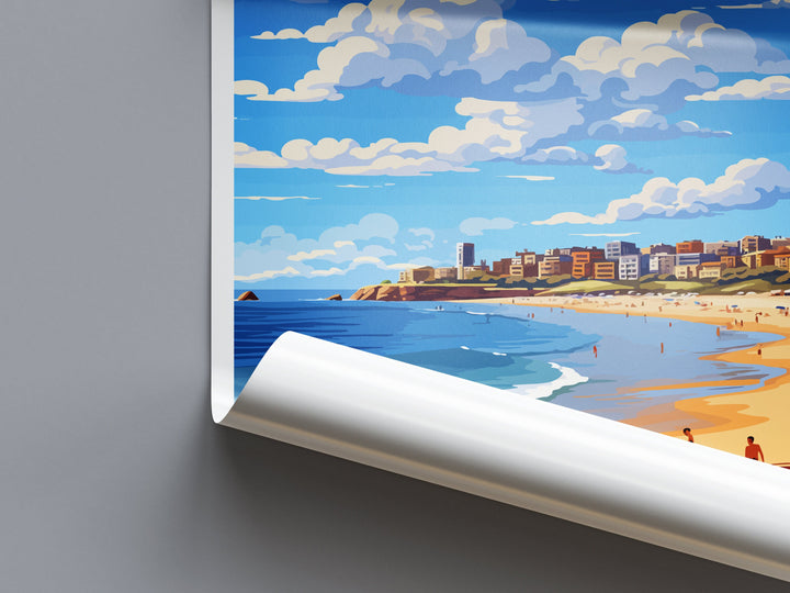 Bondi Beach Travel Print Wall Art Bondi Beach Wall Hanging Home Décor Bondi Beach Gift Art Lovers Wall Art Australia Poster Deco Gift