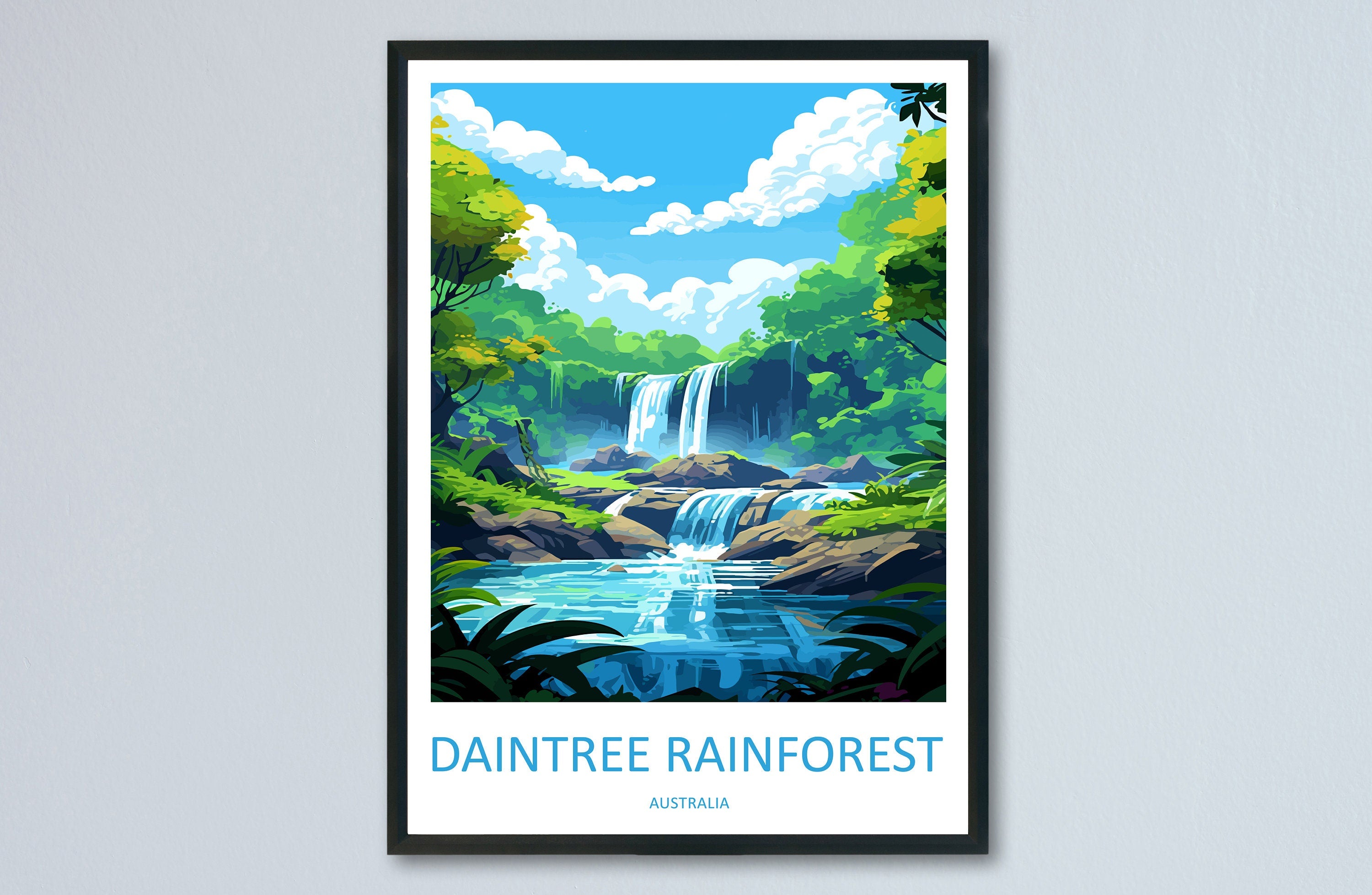 Daintree Rainforest Travel Print