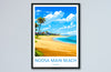 Noosa Main Beach Travel Print