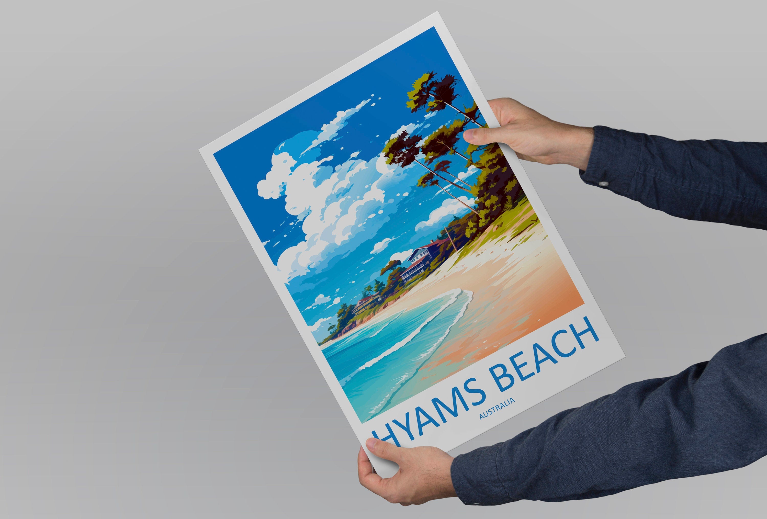 Hyams Beach Travel Print