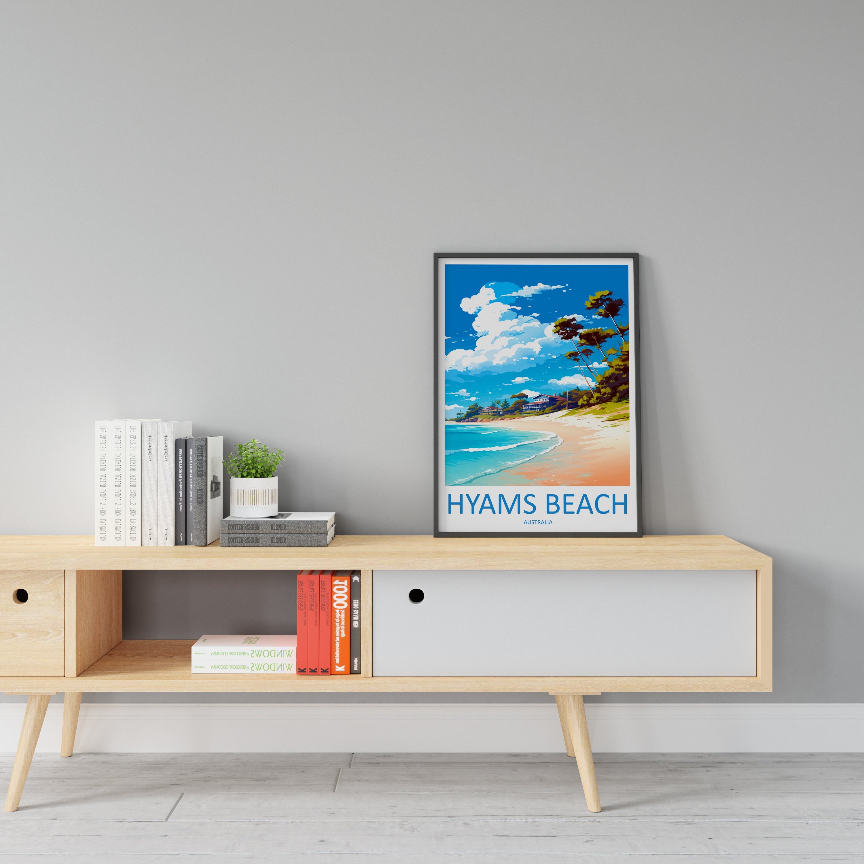 Hyams Beach Travel Print