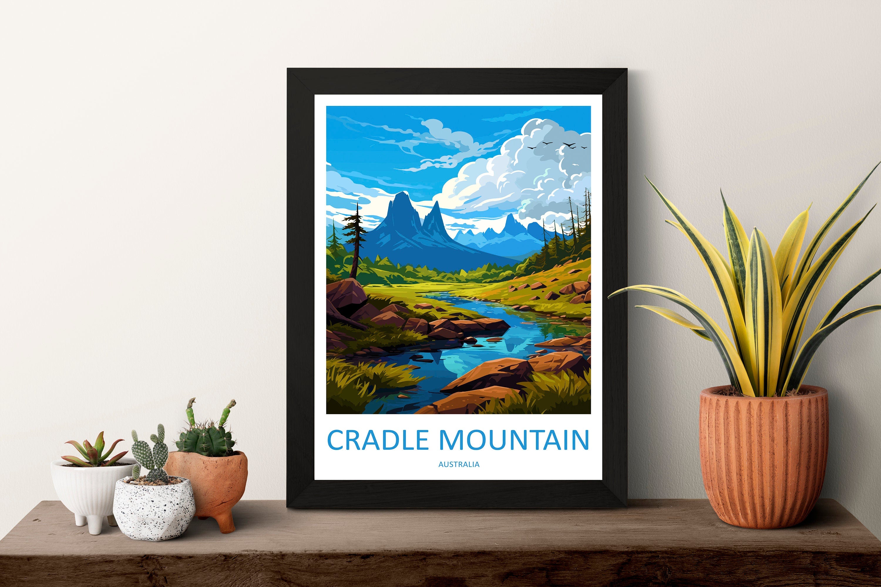 Cradle Mountain Travel Print