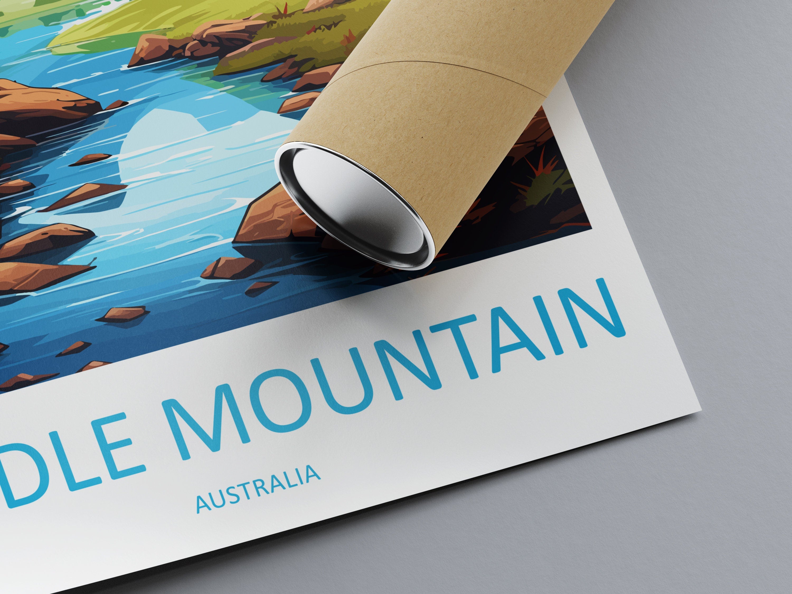 Cradle Mountain Travel Print