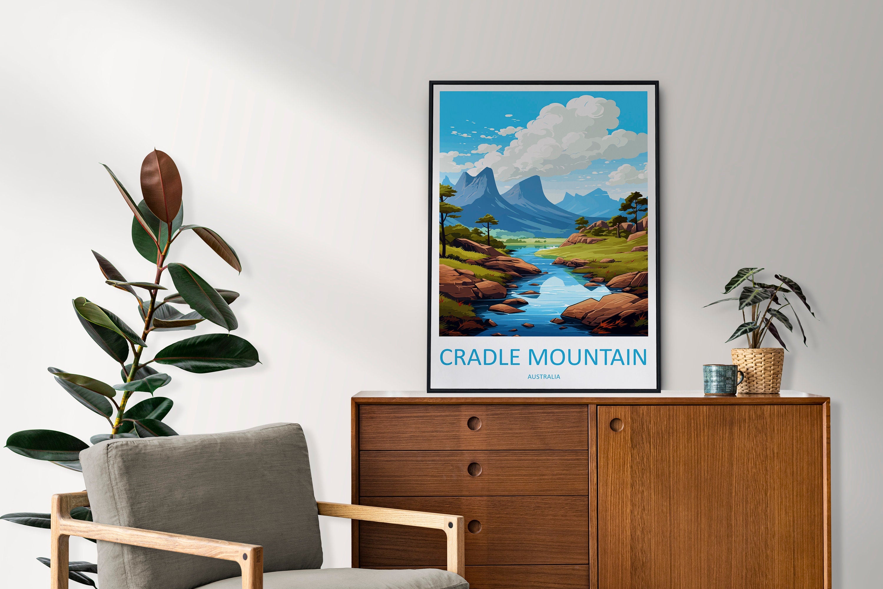 Cradle Mountain Travel Print