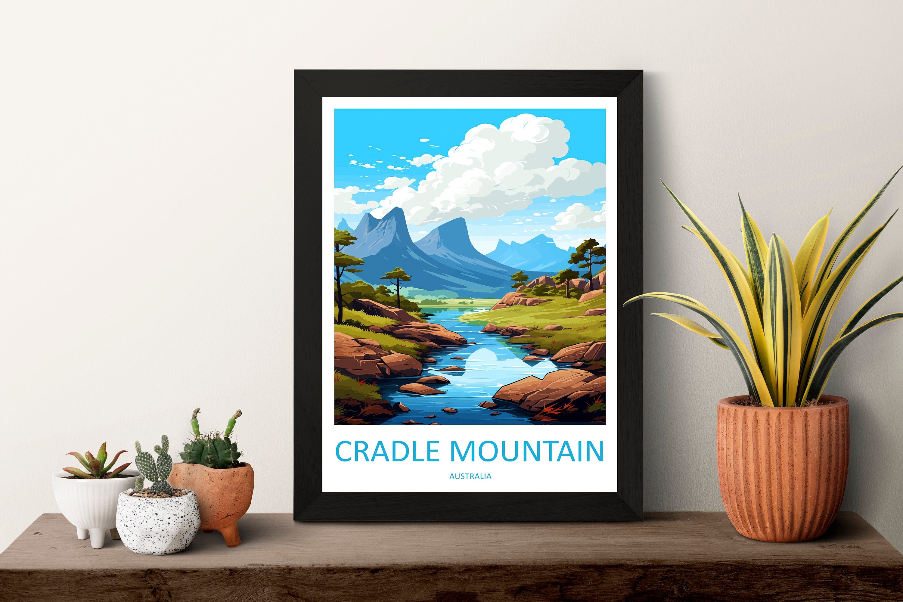 Cradle Mountain Travel Print