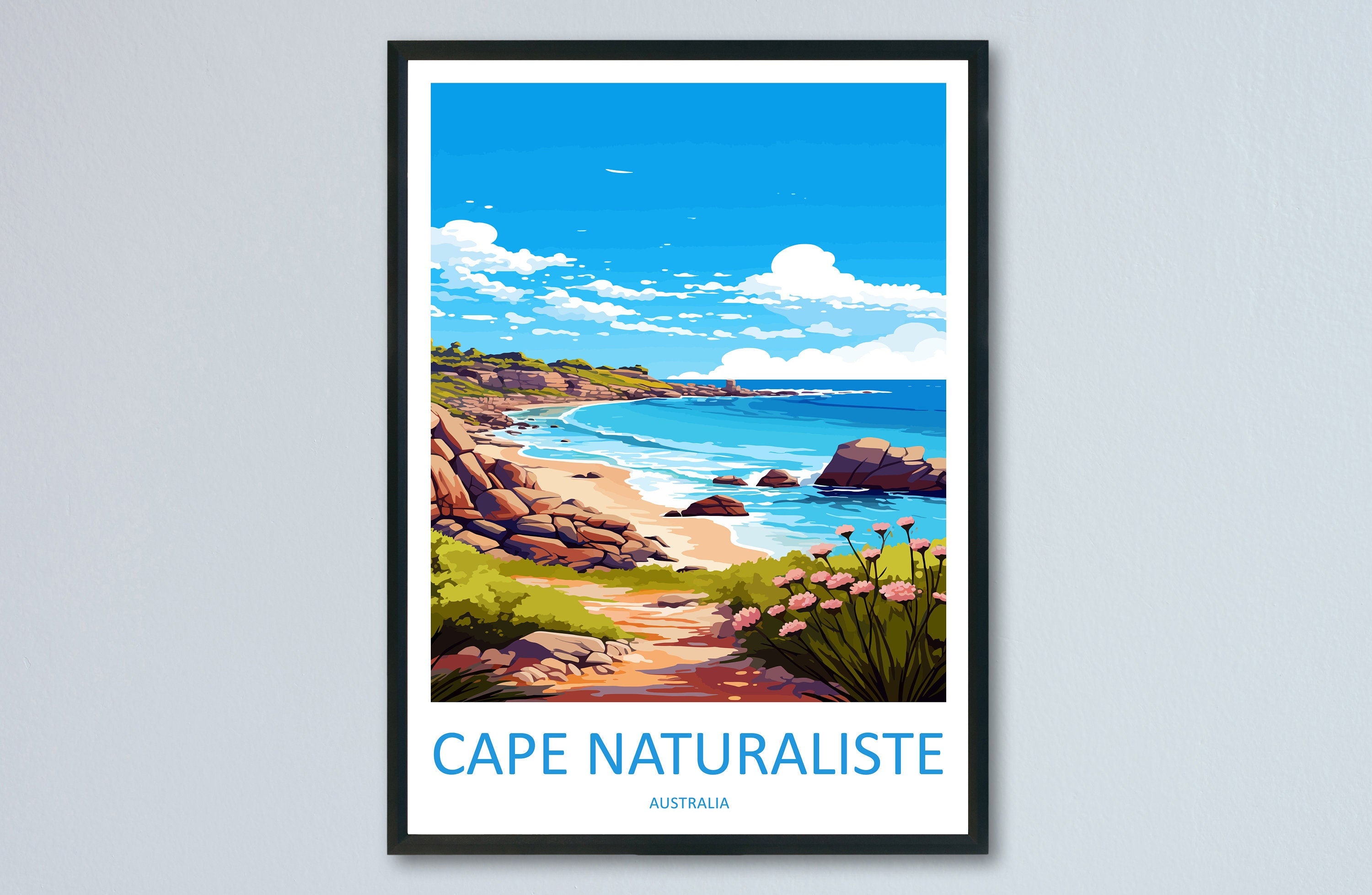 Cape Naturaliste Travel Print