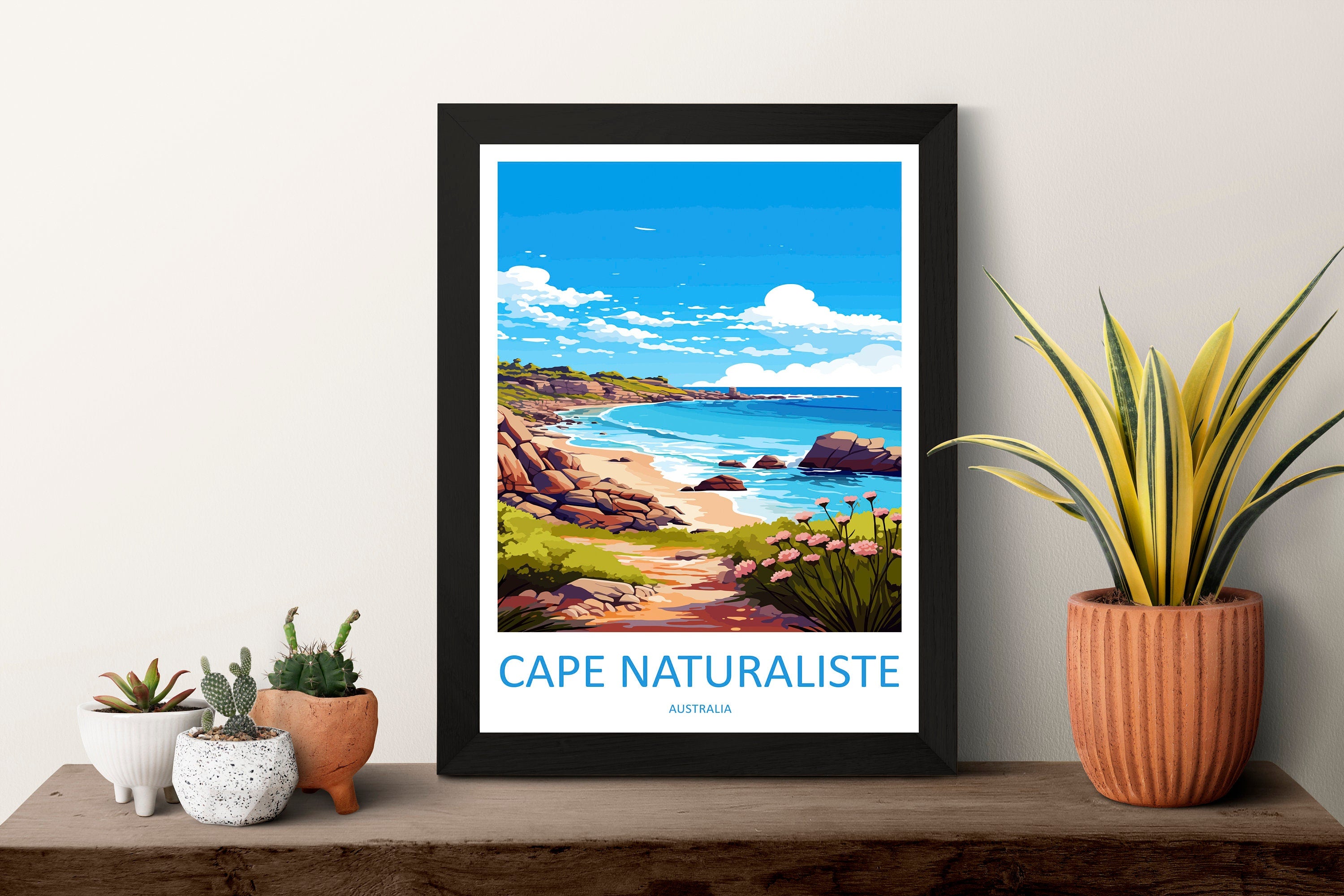 Cape Naturaliste Travel Print