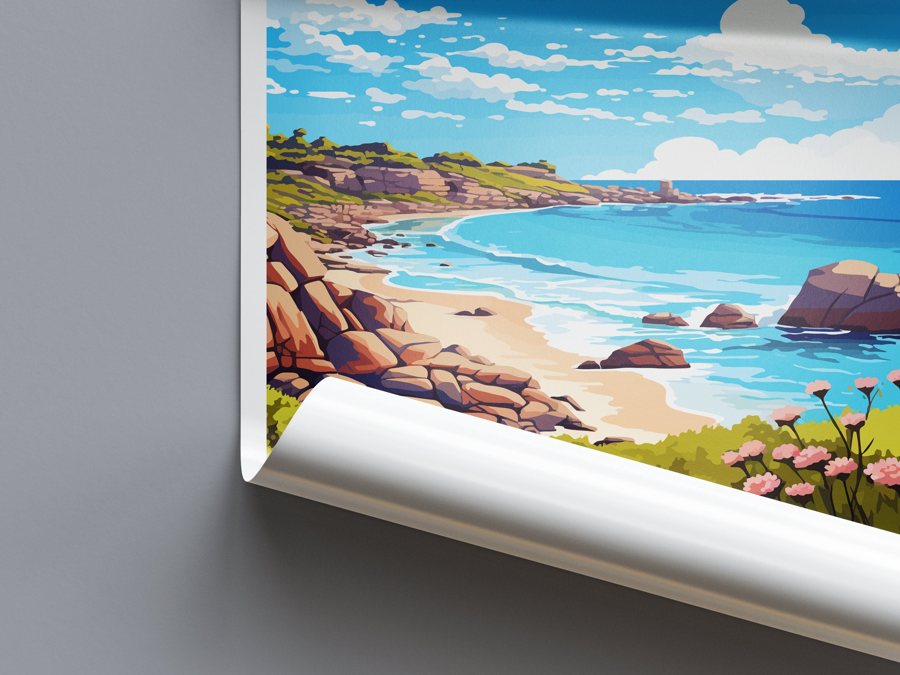 Cape Naturaliste Travel Print