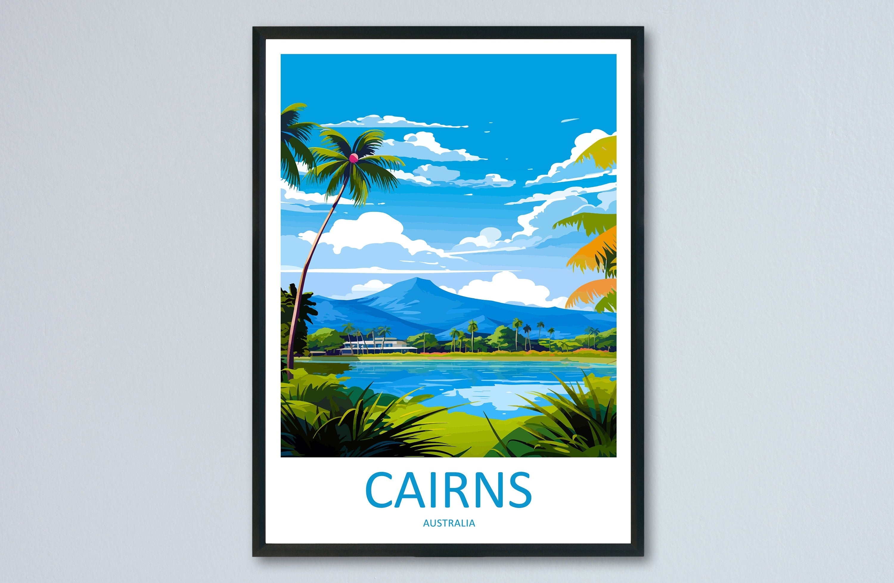 Cairns Travel Print