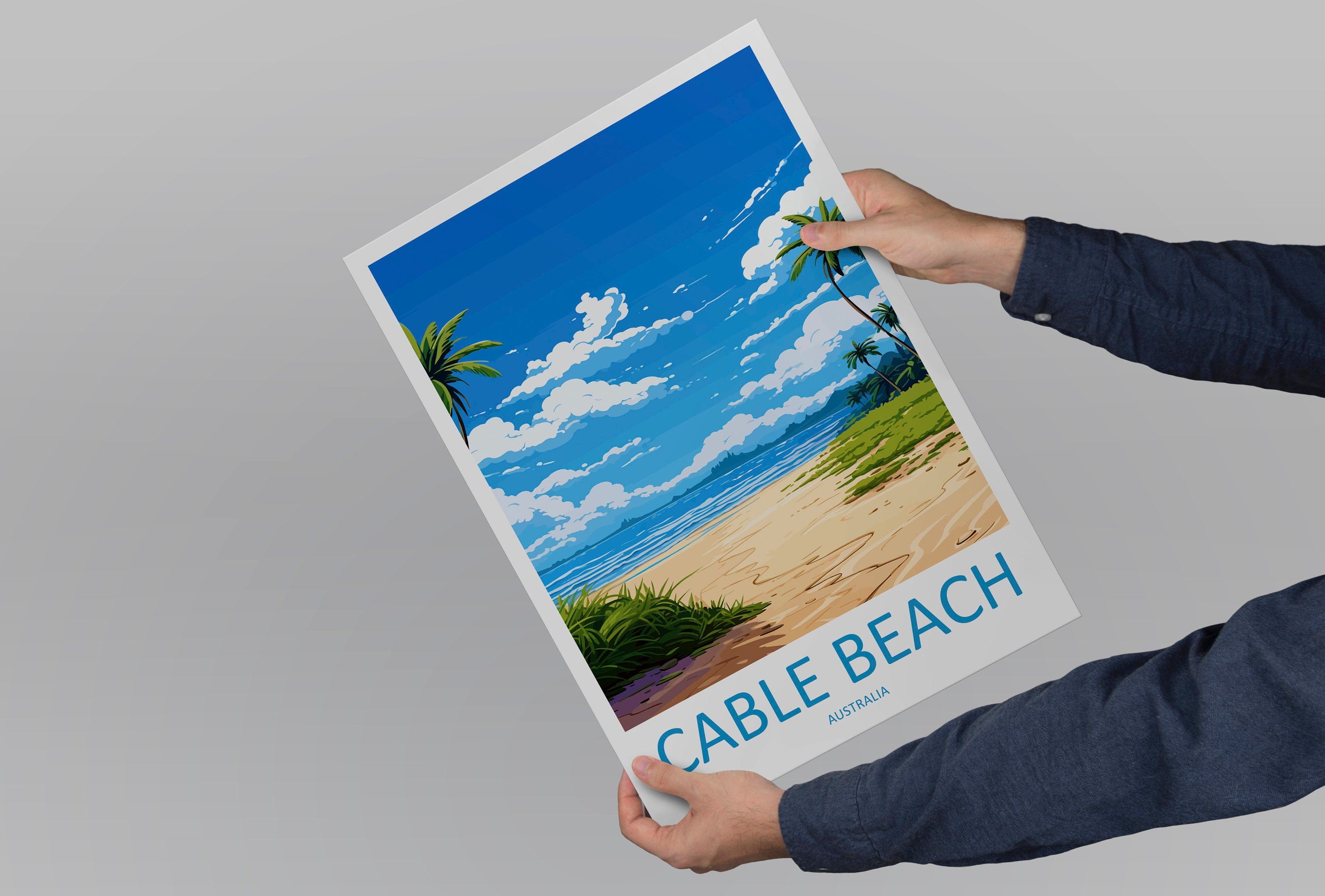 Cable Beach Travel Print