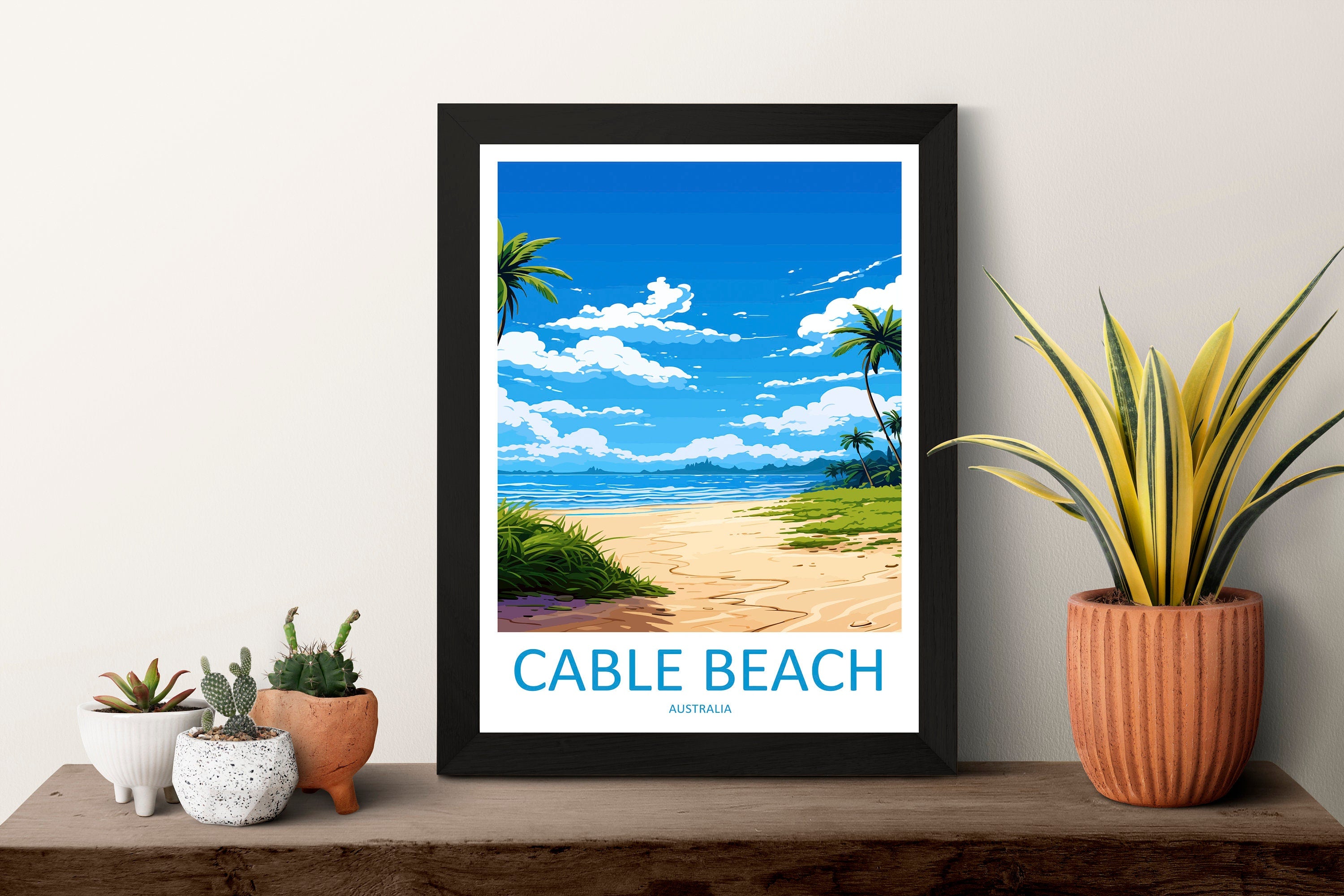 Cable Beach Travel Print