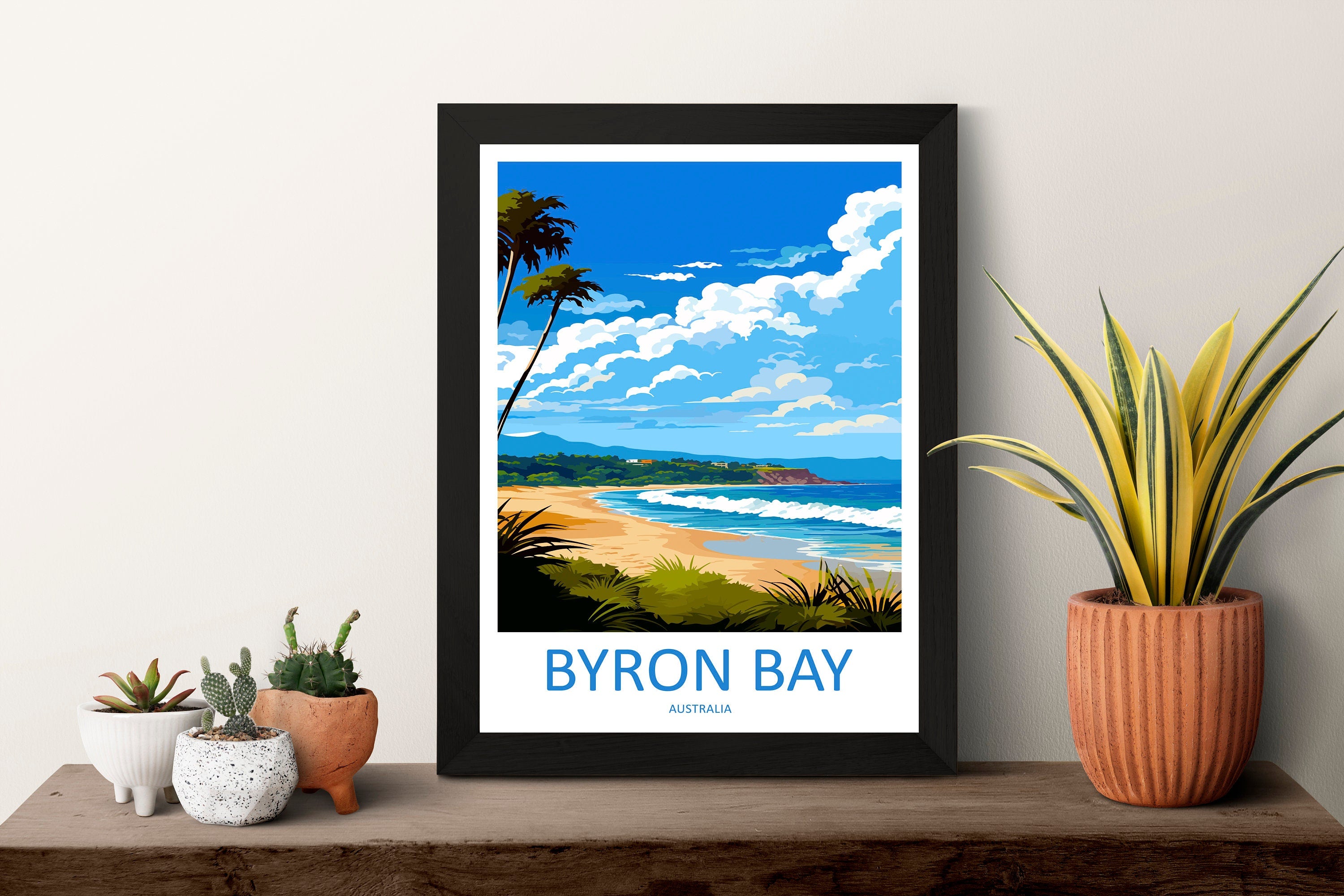 Byron Bay Travel Print