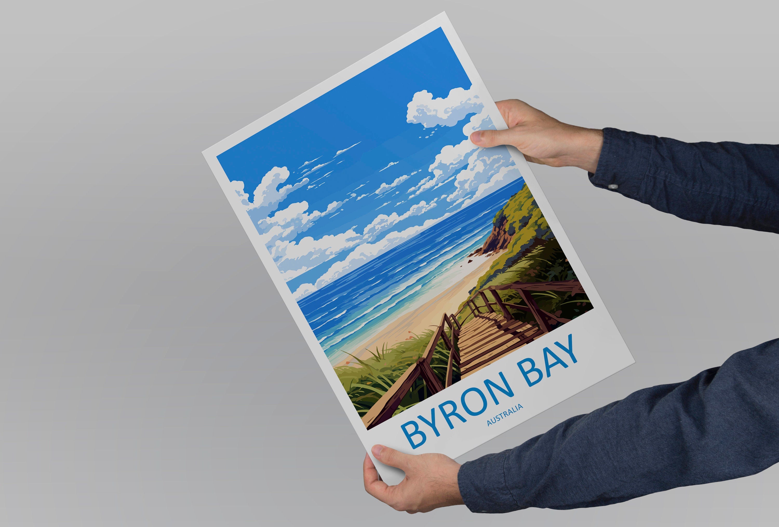 Byron Bay Travel Print