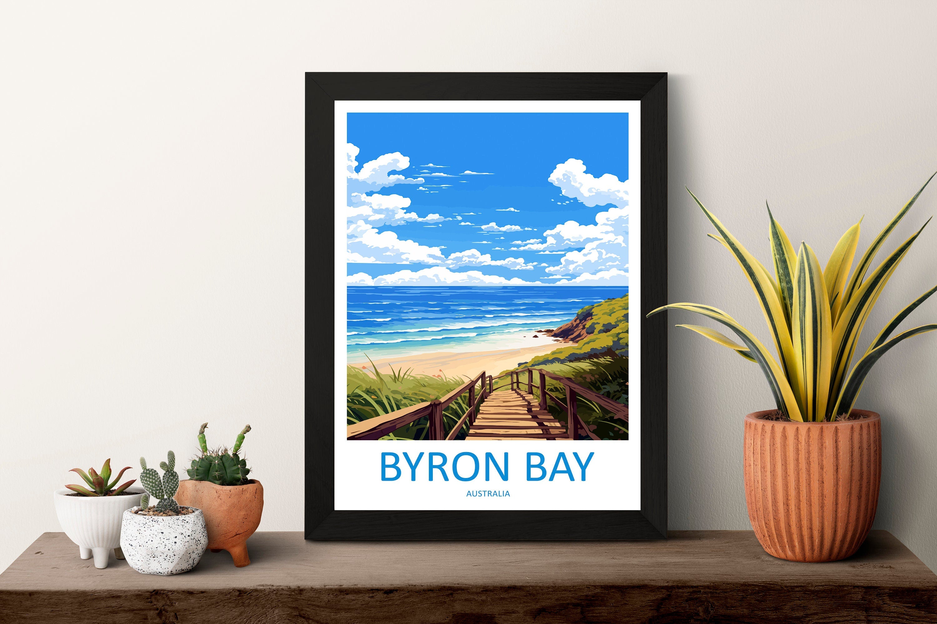 Byron Bay Travel Print