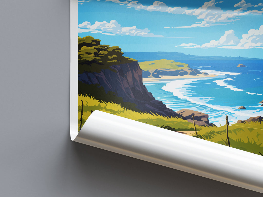 Bruny Island Travel Print Wall Art Bruny Island Wall Hanging Home Décor Bruny Island Gift Art Lovers Wall Art Australia Poster Art