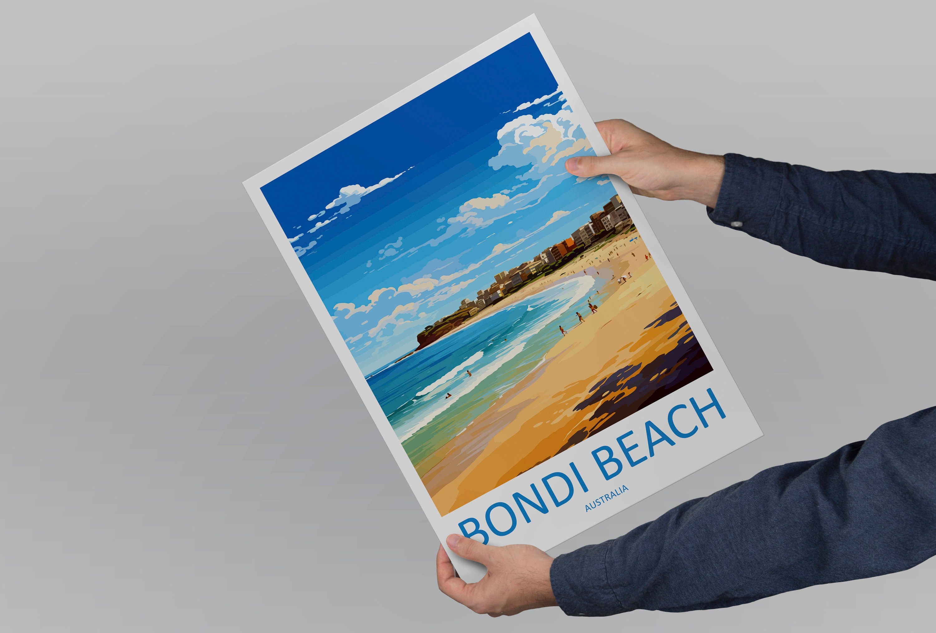 Bondi Beach Travel Print