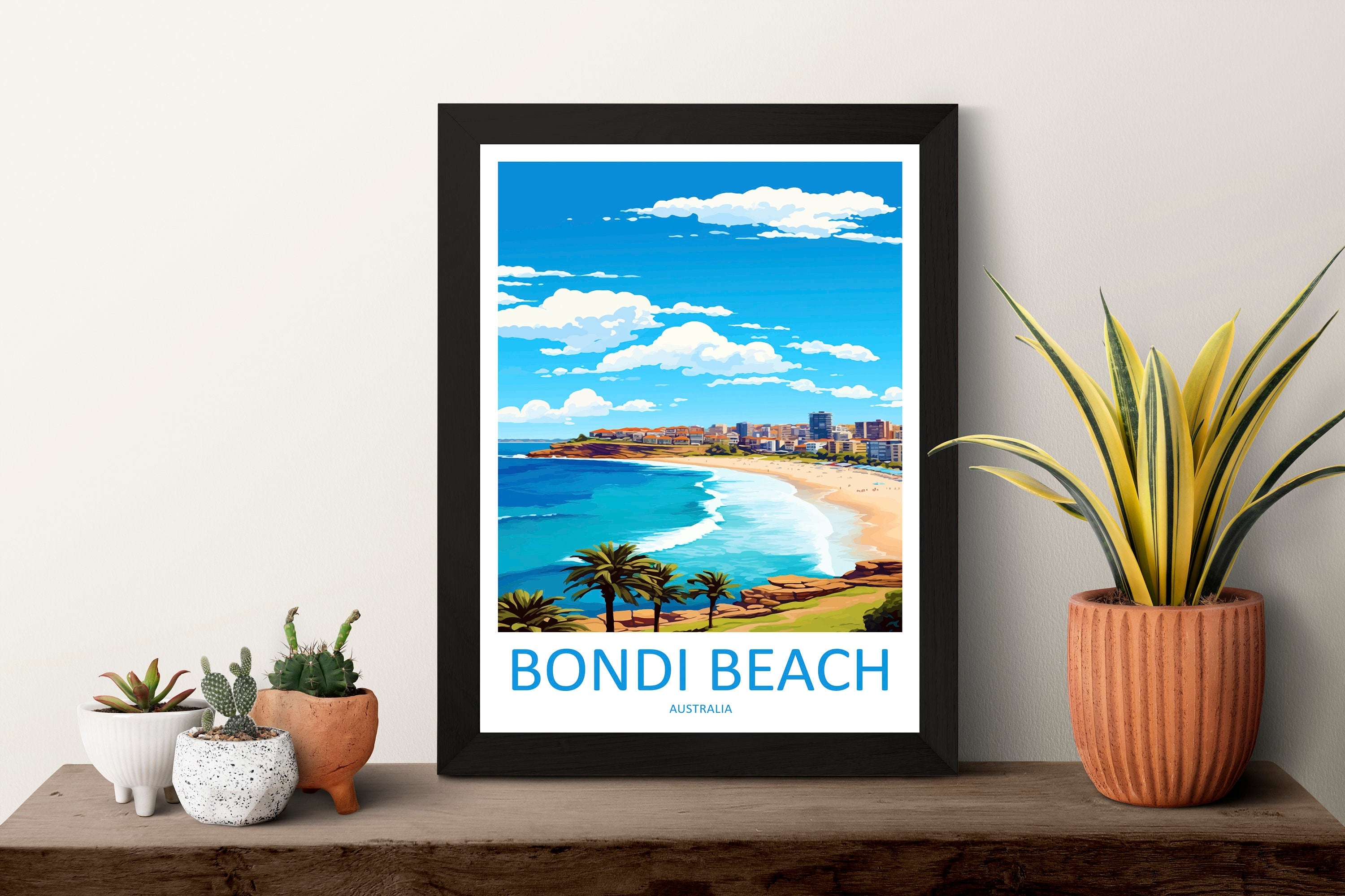 Bondi Beach Travel Print