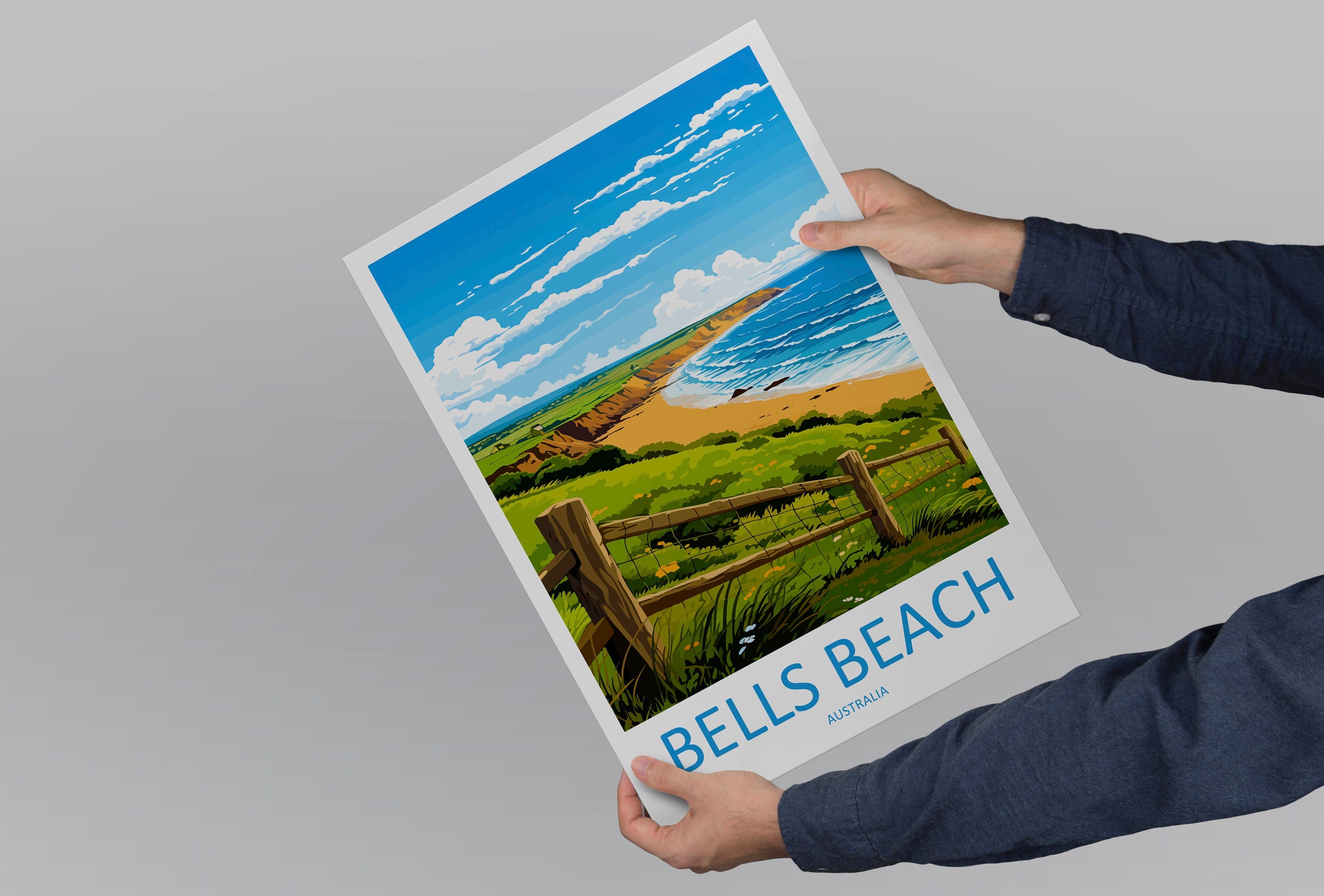 Bells Beach Travel Print