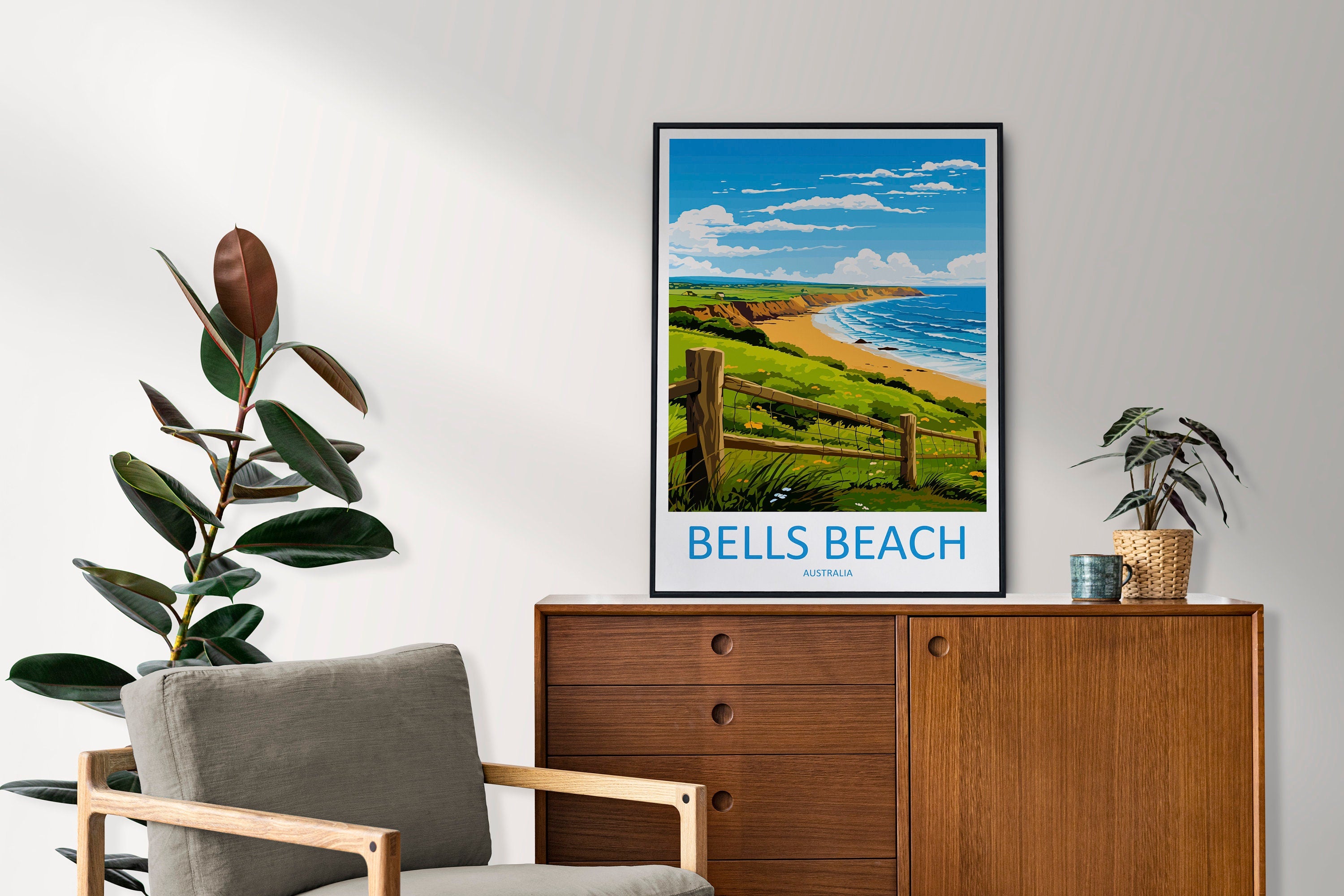 Bells Beach Travel Print