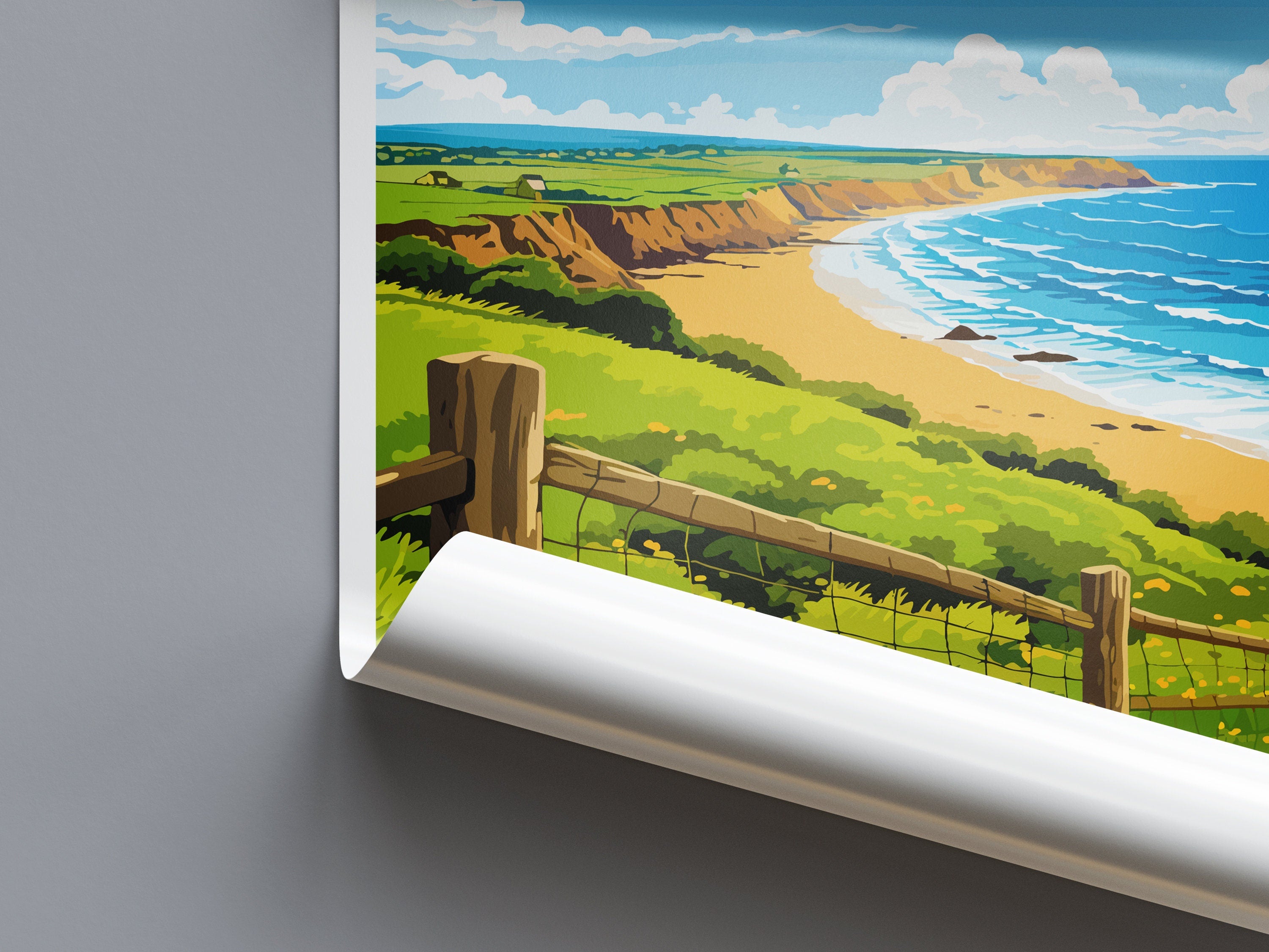 Bells Beach Travel Print