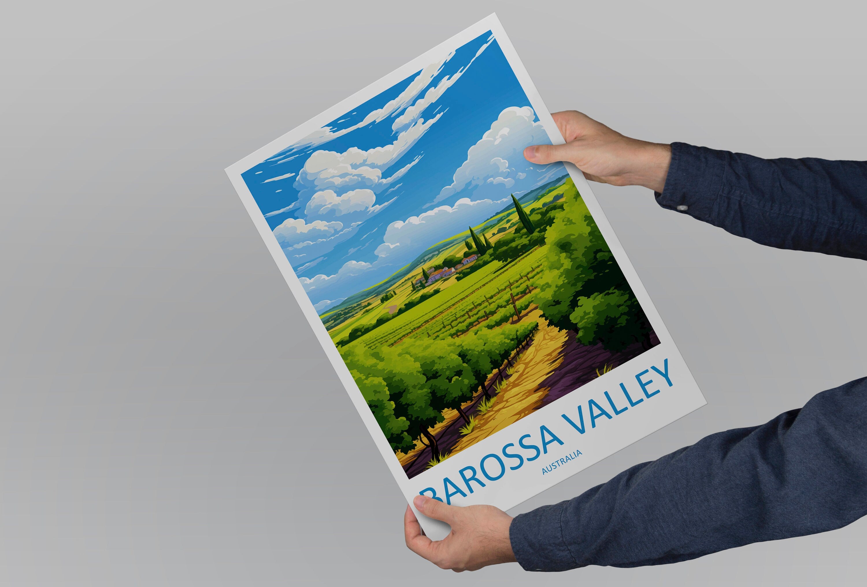 Barossa Valley Travel Print